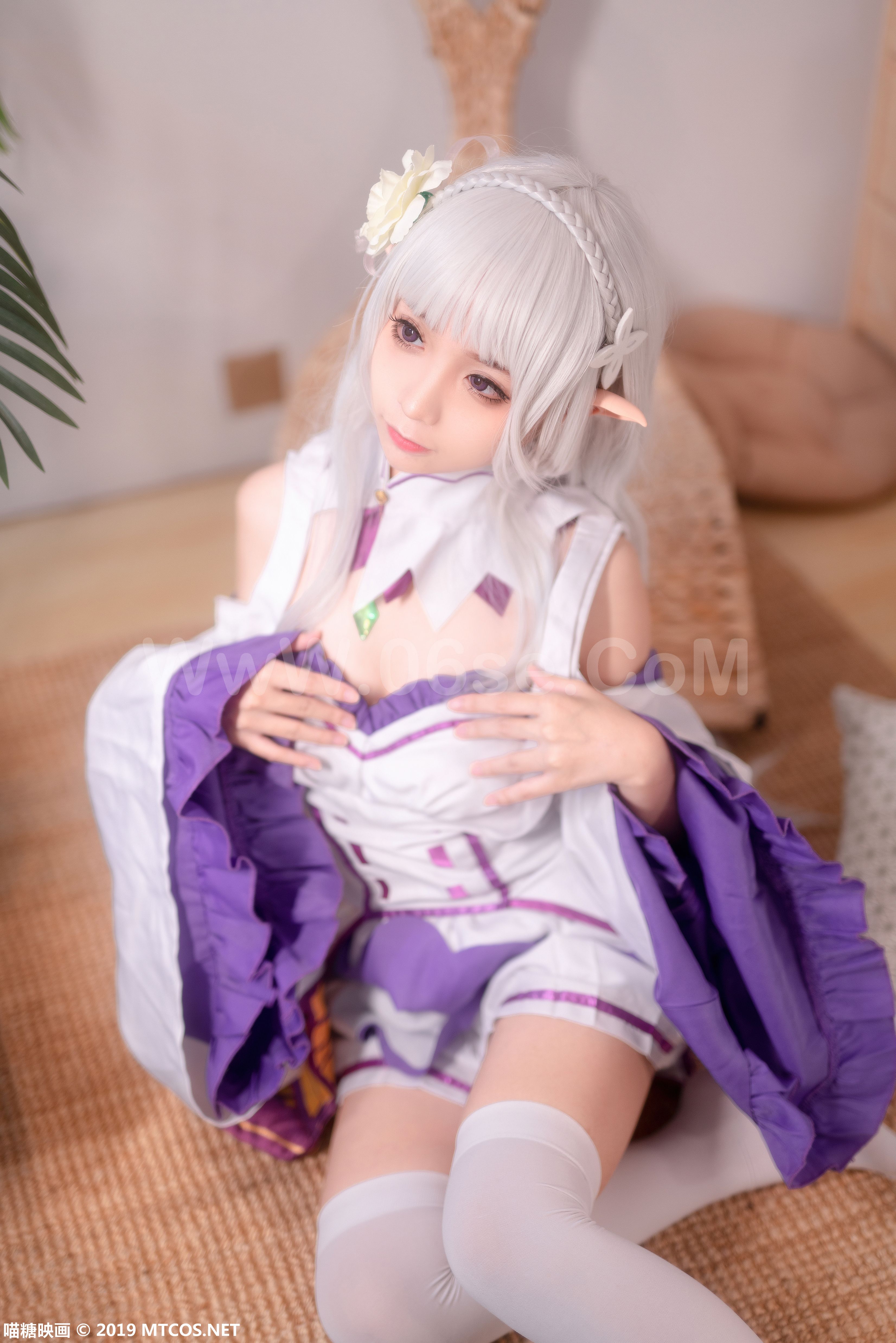 图片[32]-[MTCos] 喵糖映画 Vol.062 蠢沫沫 艾米莉亚-六色网
