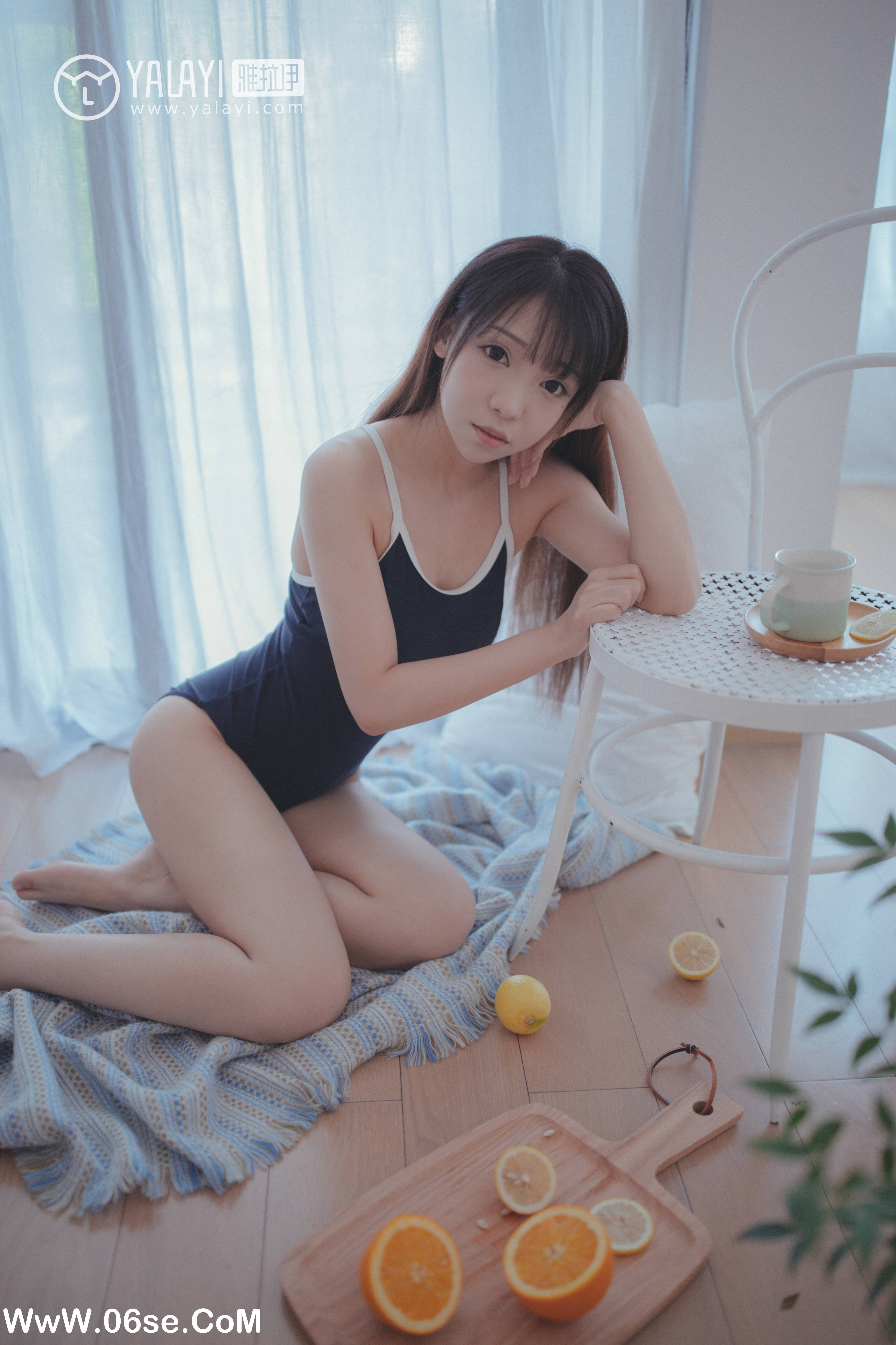 图片[38]-[YALAYI雅拉伊] NO.068 蓝帘幽梦 水花儿-六色网