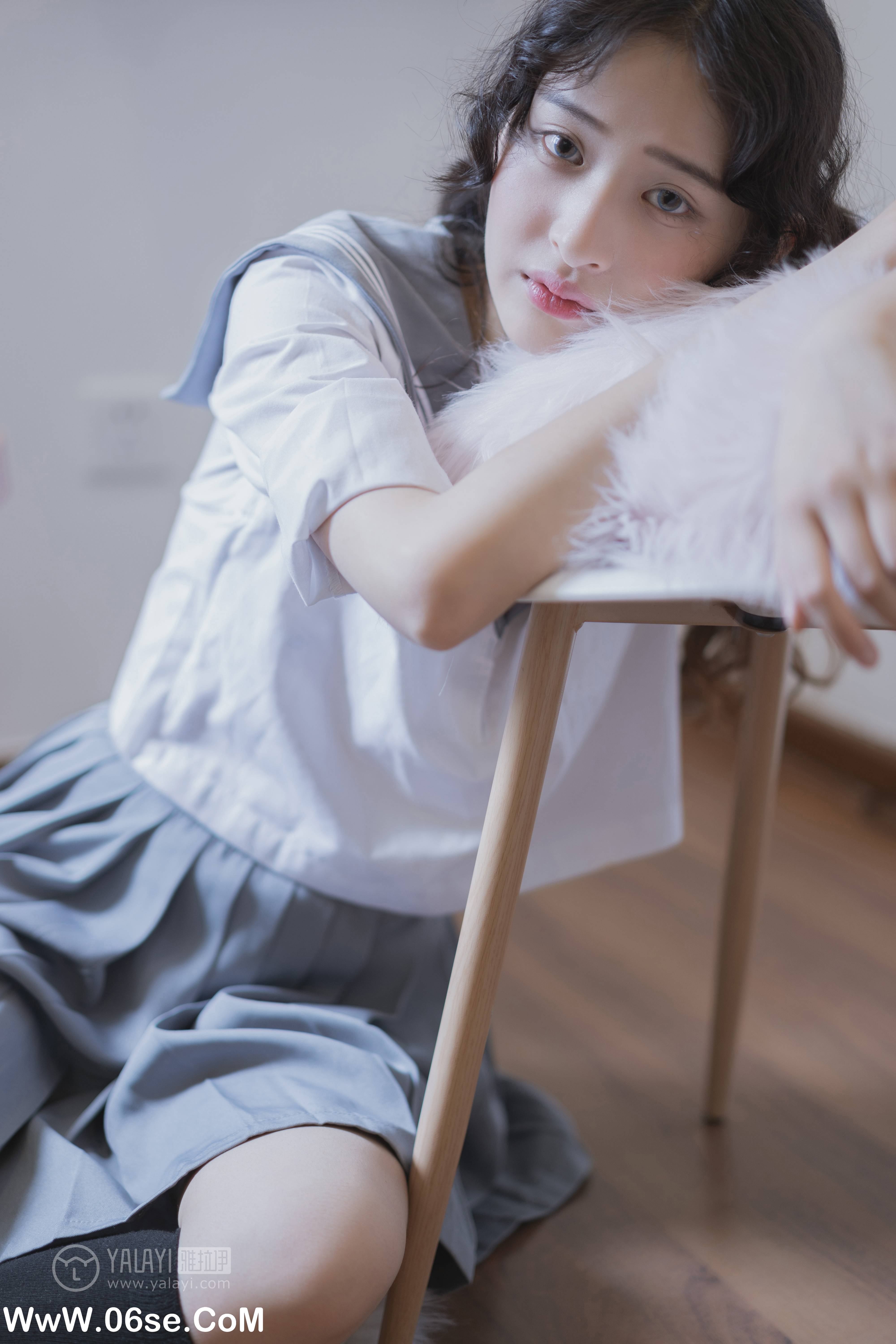 图片[47]-[YALAYI雅拉伊] No.349 清纯学生妹 西子-六色网