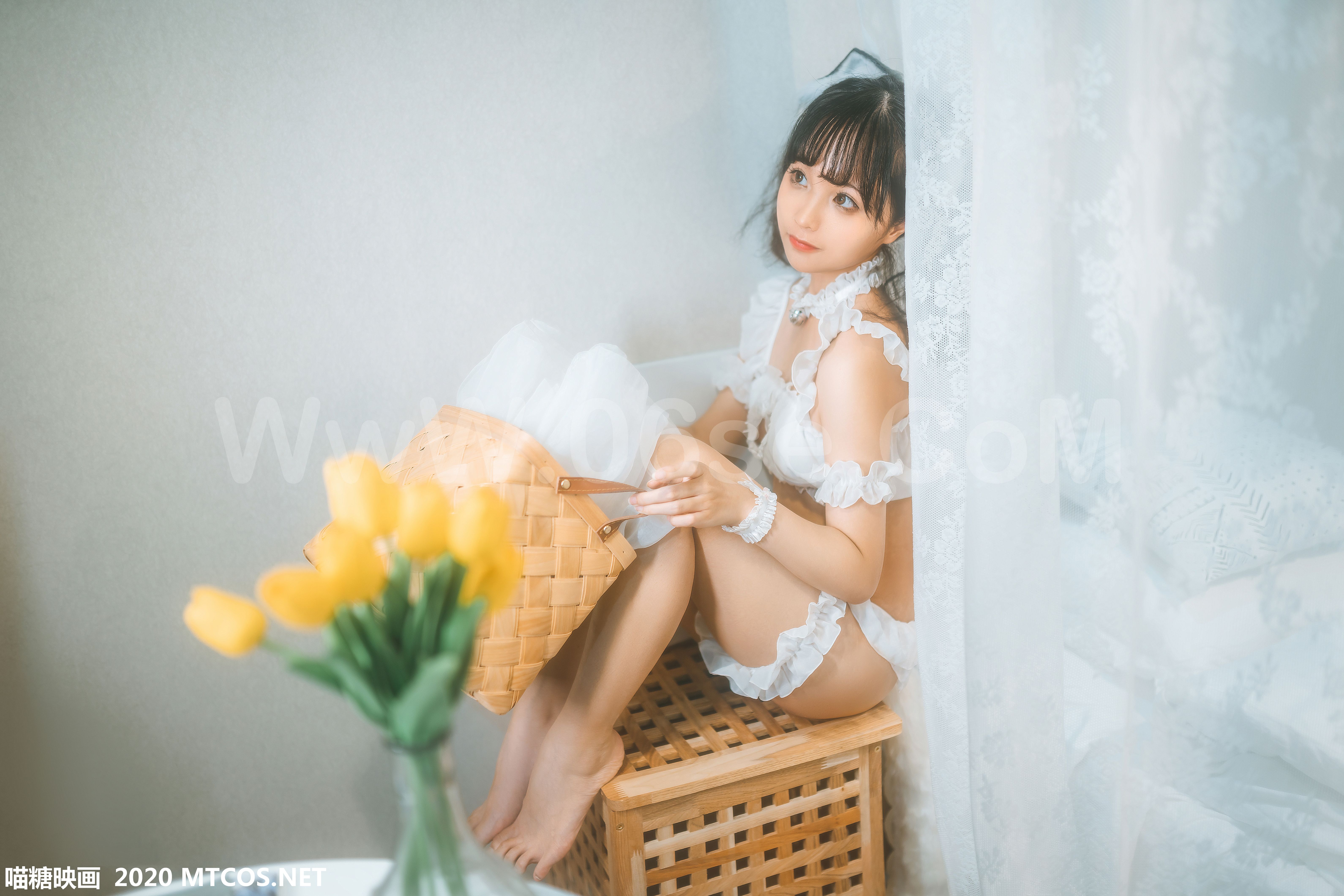 图片[23]-[MTCos] 喵糖映画 Vol.103 蠢沫沫 猫儿萝莉-六色网