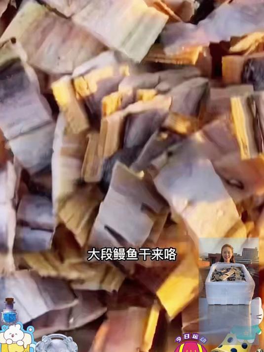 风干鳗鱼干咸香浓郁，清蒸爆炒都美味家常必备
