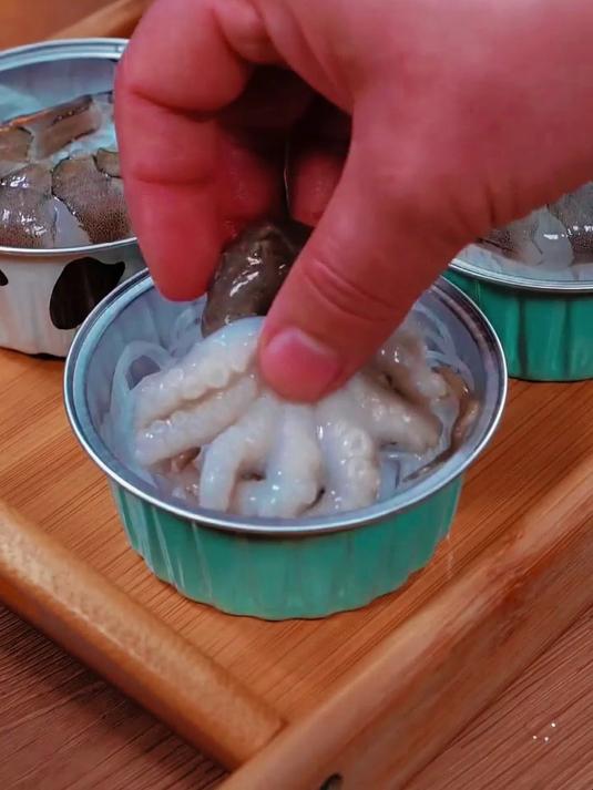 空气炸锅锡纸杯蛋挞托，不粘易脱，烤完直接上桌超方便