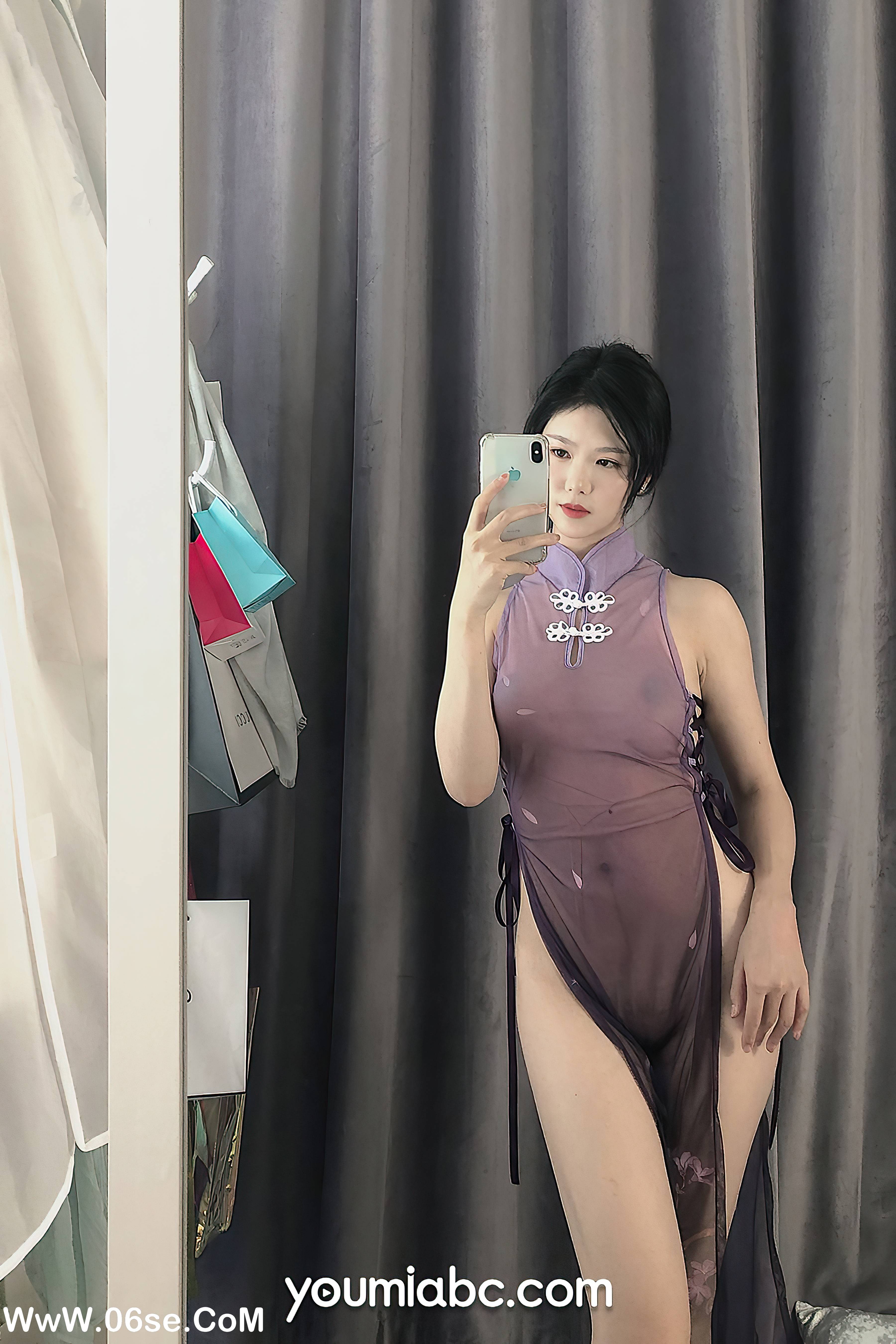 图片[25]-[YouMi尤蜜] 2021.10.15 江南烟雨紫 抖娘利世[32+1P438M]-六色网