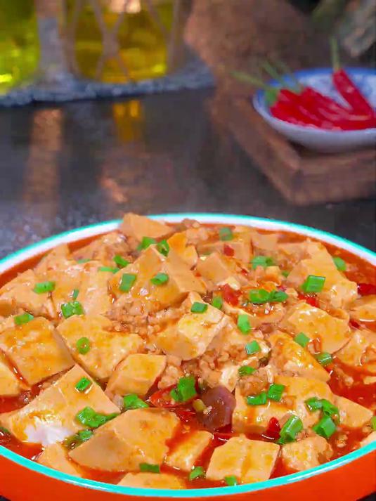 中国菜麻婆豆腐
