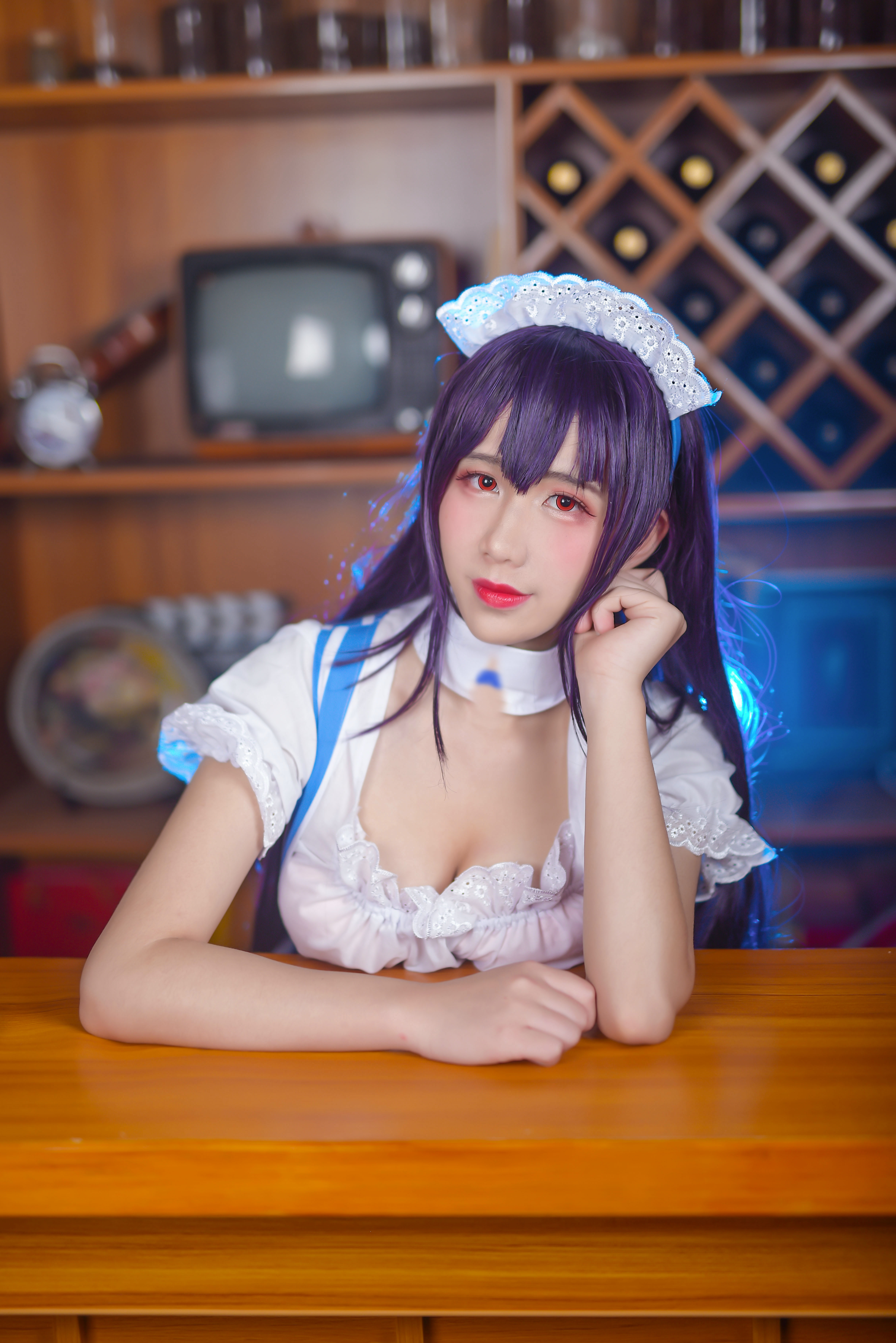 图片[2]-九曲Jean NO.015 – 加藤惠女仆[34P122M]-六色网