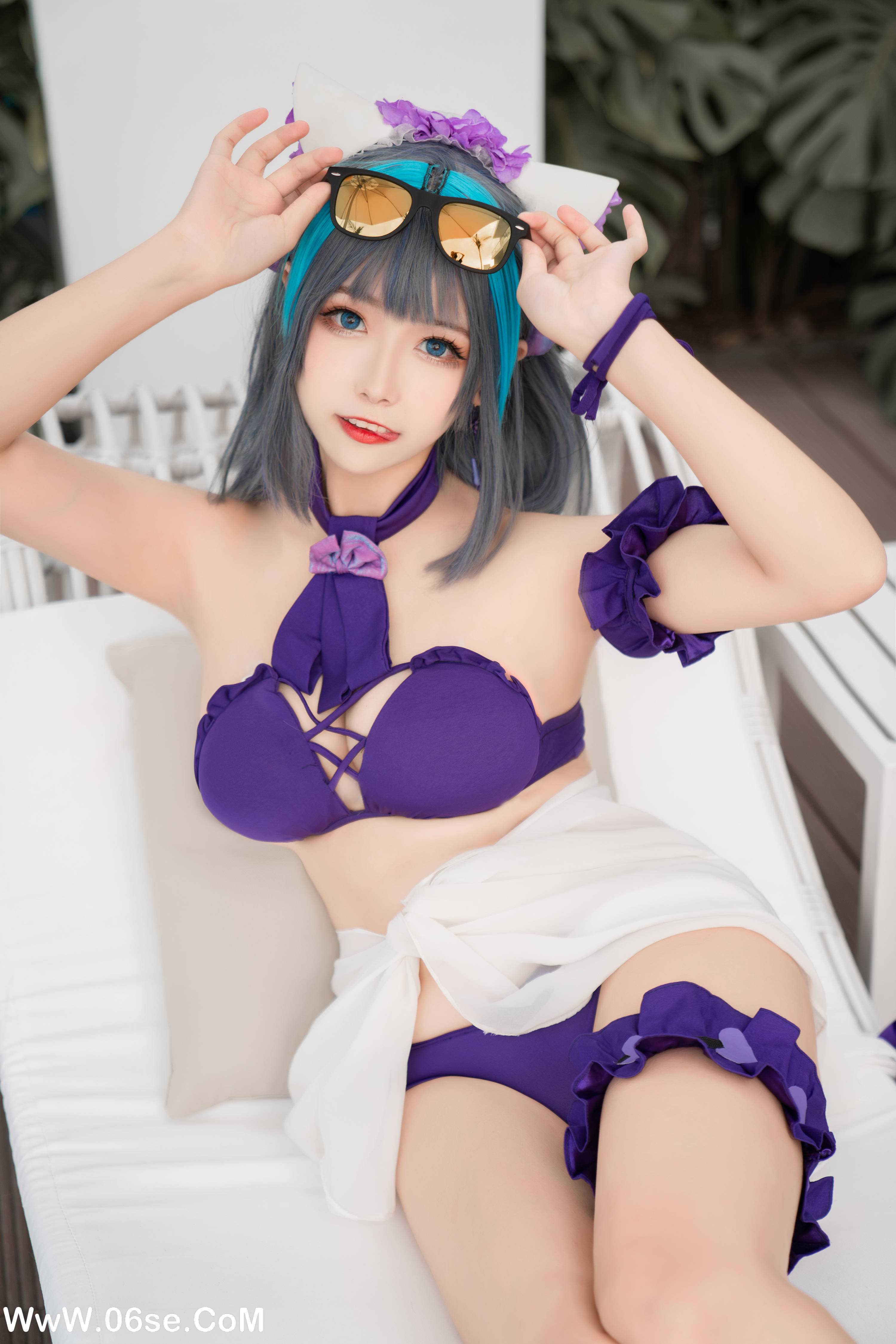 图片[14]-Momoko葵葵 NO.018 – 柴郡水着[40P+1V313M]-六色网