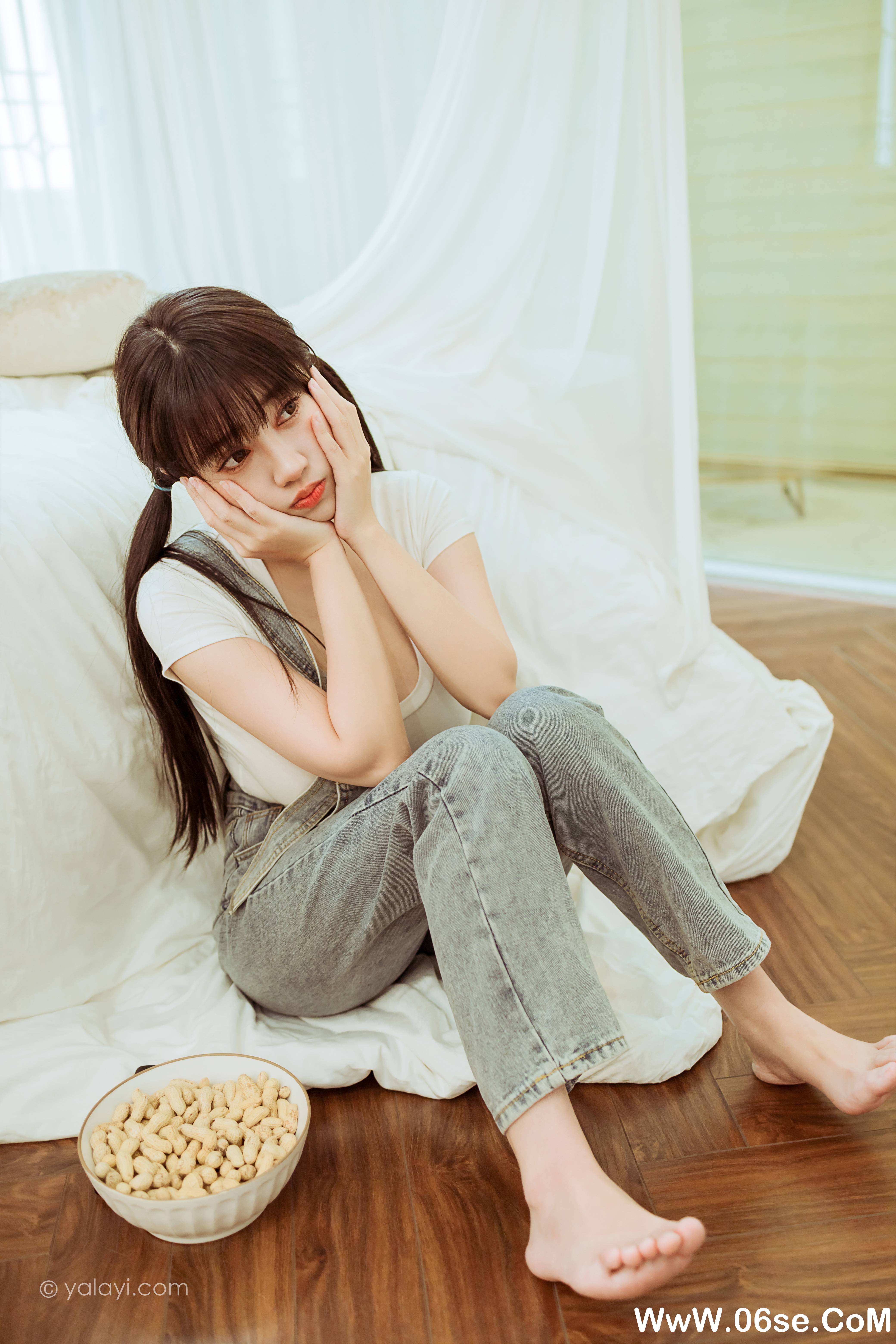 图片[22]-[YALAYI雅拉伊] 2022.03.22 NO.906 虞艺《开心宅家》[39+1P398M]-六色网
