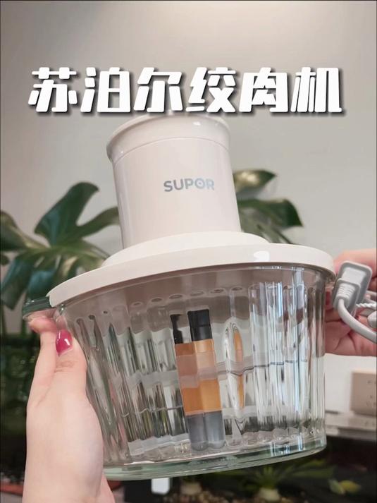 小姨子疯狂安利！苏泊尔绞肉机偷偷送超有面，好用到尖叫～