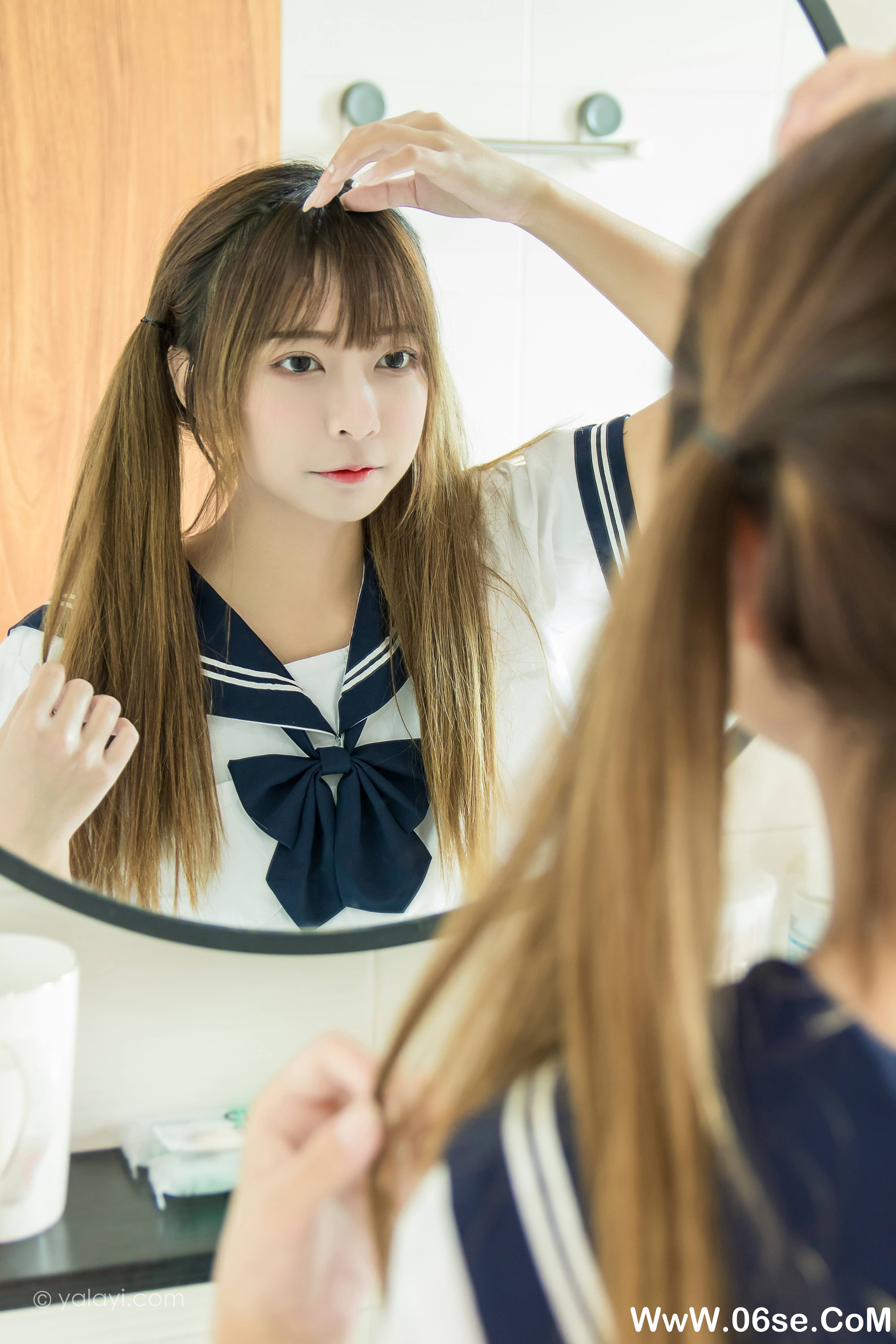 图片[9]-[YALAYI雅拉伊] 2020.08.01 NO.681 阿禾《少女的夏天》[48P+1P387M]-六色网