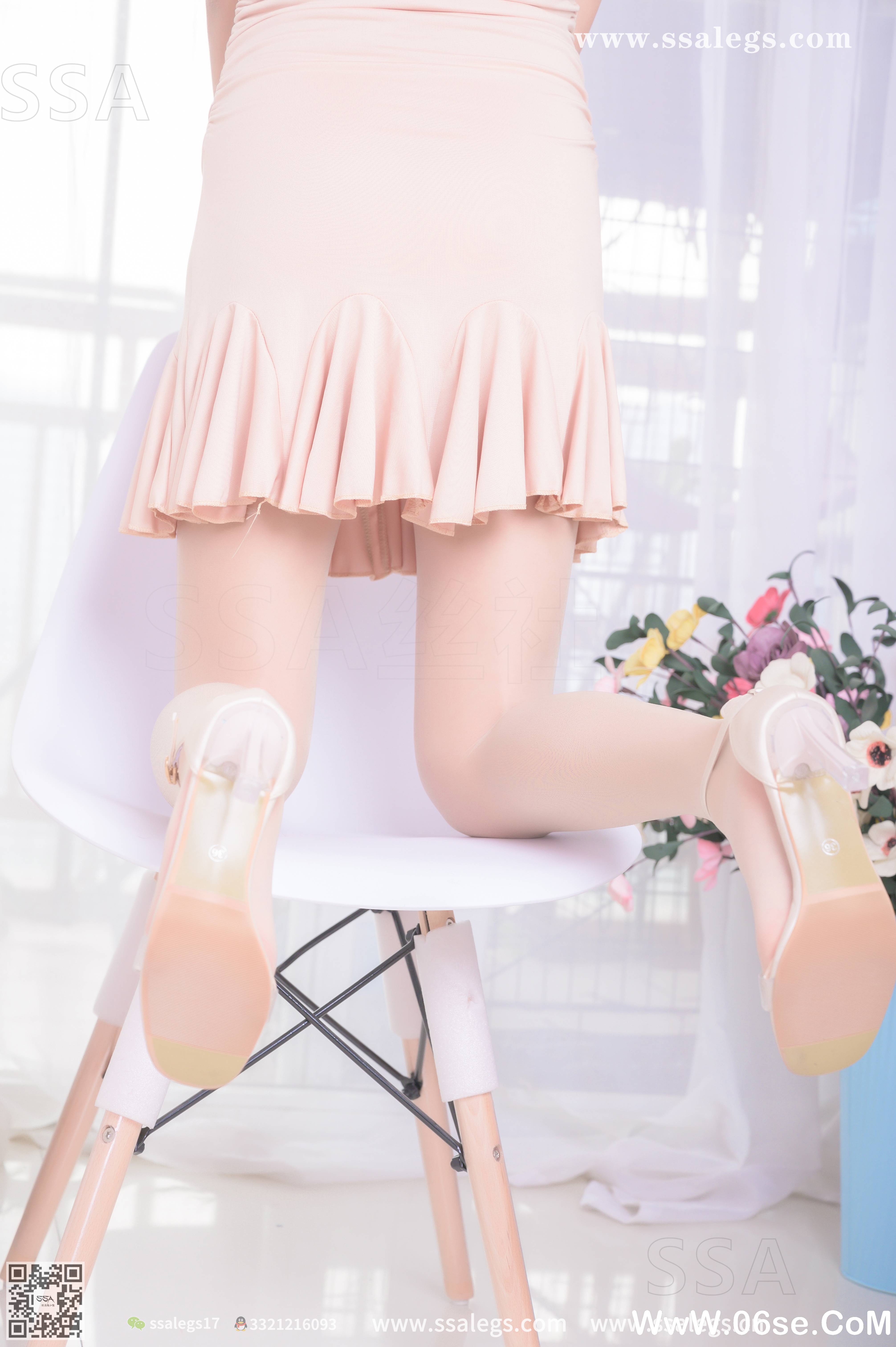 图片[58]-[SSA丝社] NO.340 素素画师少女的透明高跟鞋肉丝袜(上)[153P1.43G]-六色网