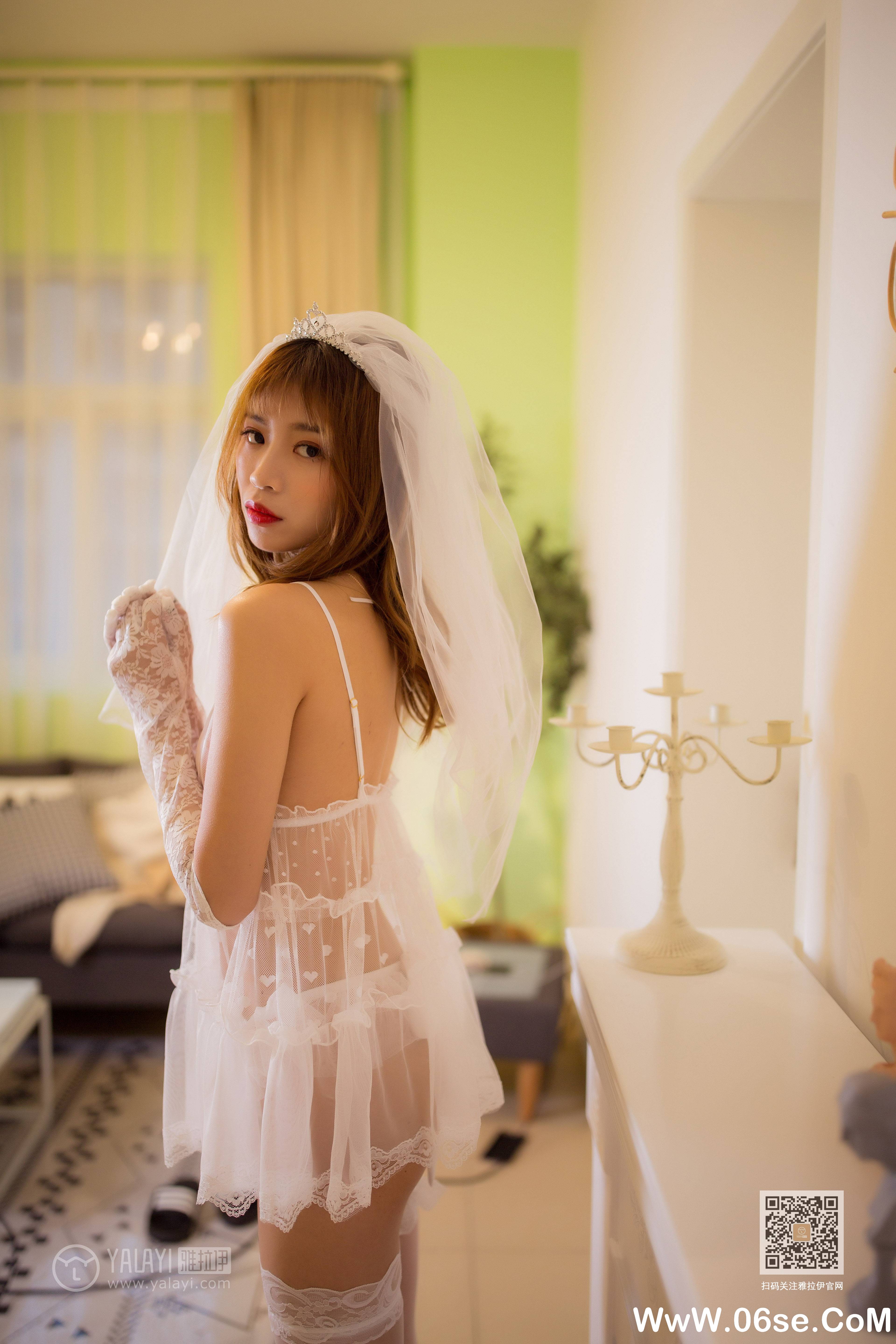 图片[6]-[YALAYI雅拉伊] 2020.01.18 NO.524 丽雅《情趣婚纱》[54P+1P322M]-六色网