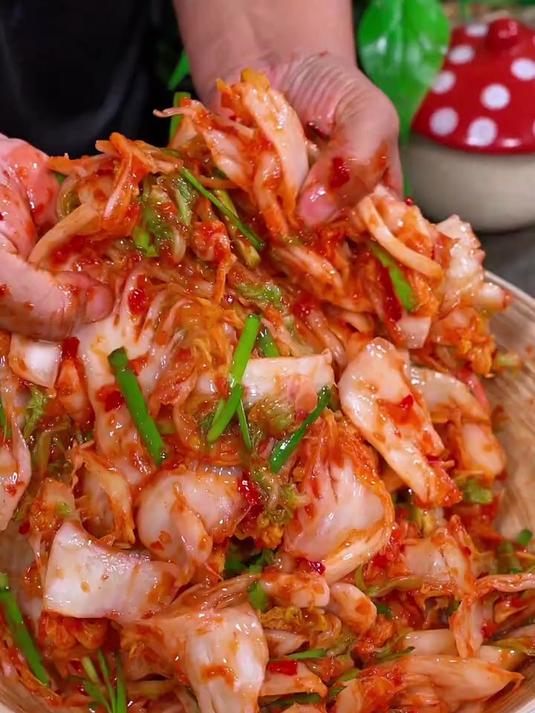 想吃辣白菜，你就按照我的方法做