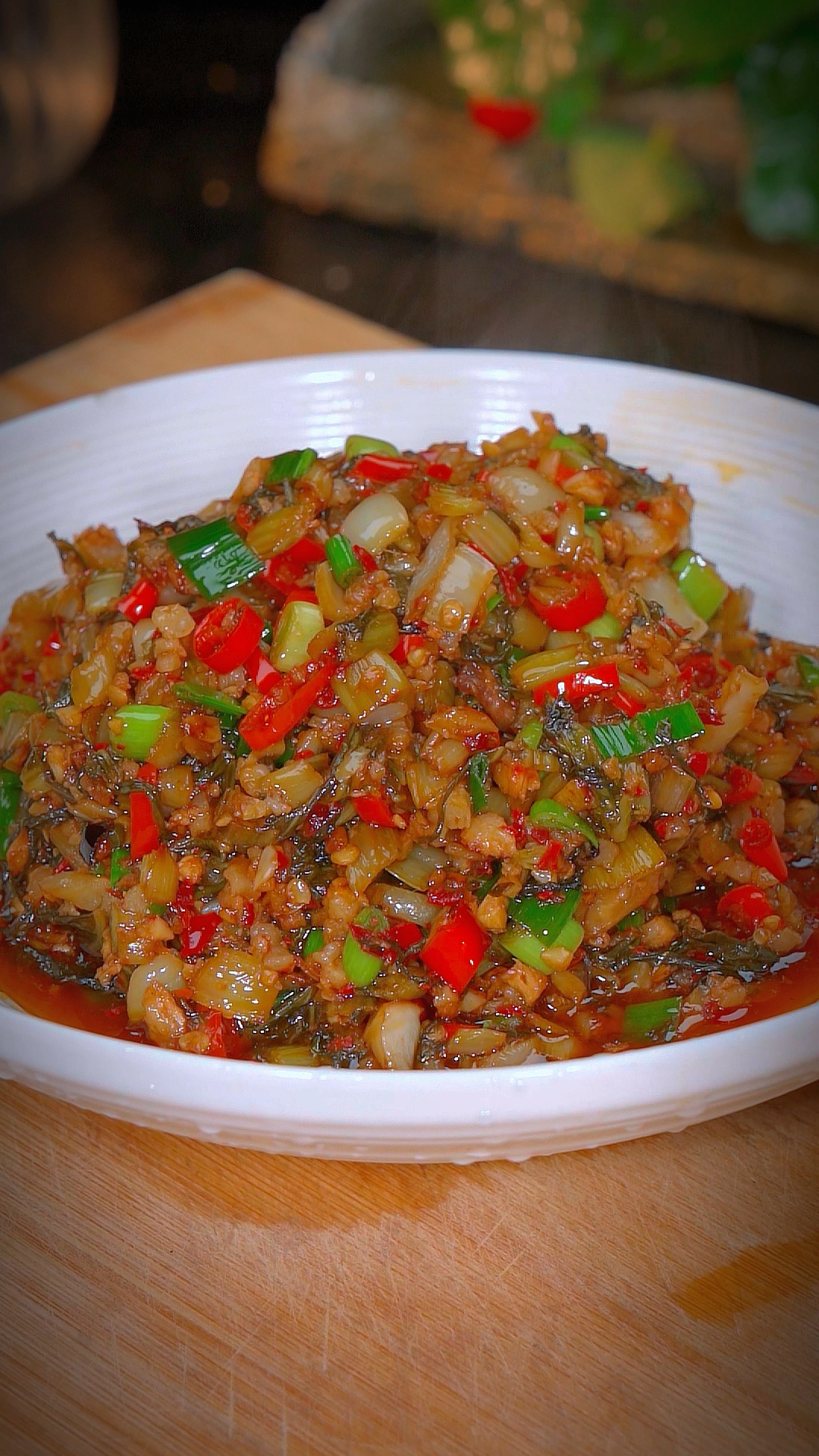 腌菜肉沫的家常做法