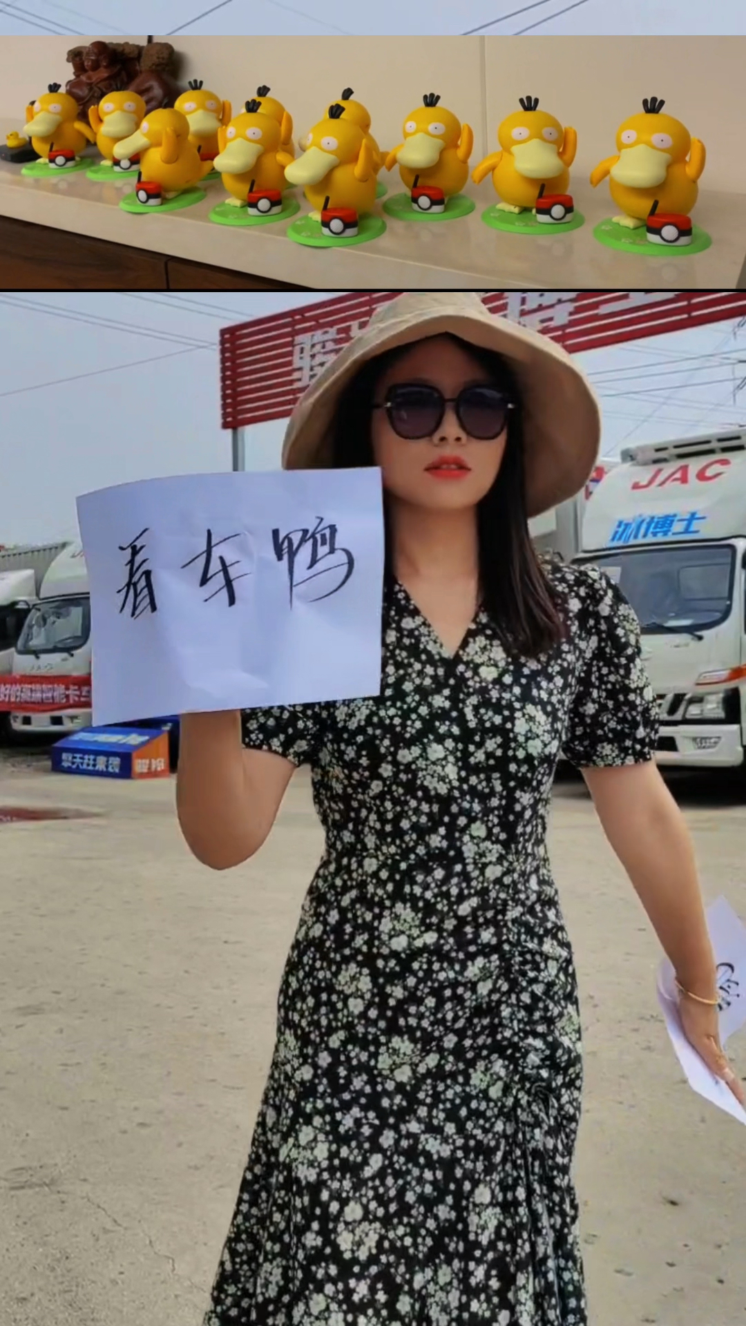 来江淮骏铃看真人版可达鸭