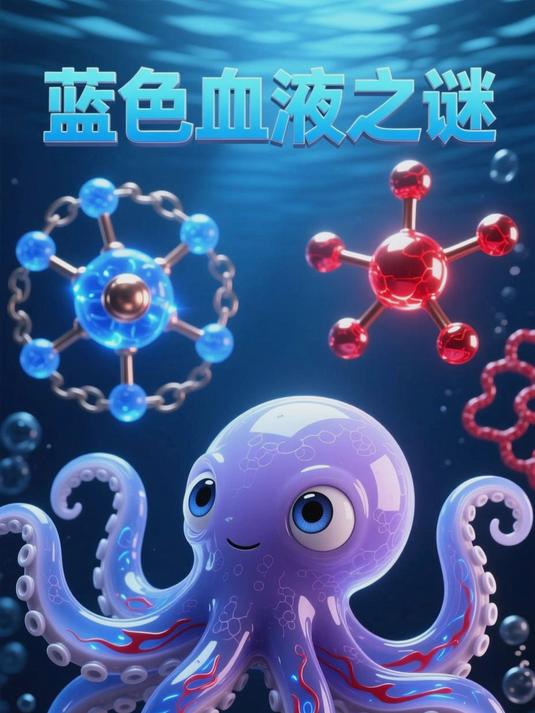 为什么章鱼血液是蓝色的?