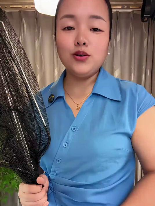 折叠抄网伸缩杆抄网,不锈钢实心抄网,捞鱼网兜抄网杆套装渔具