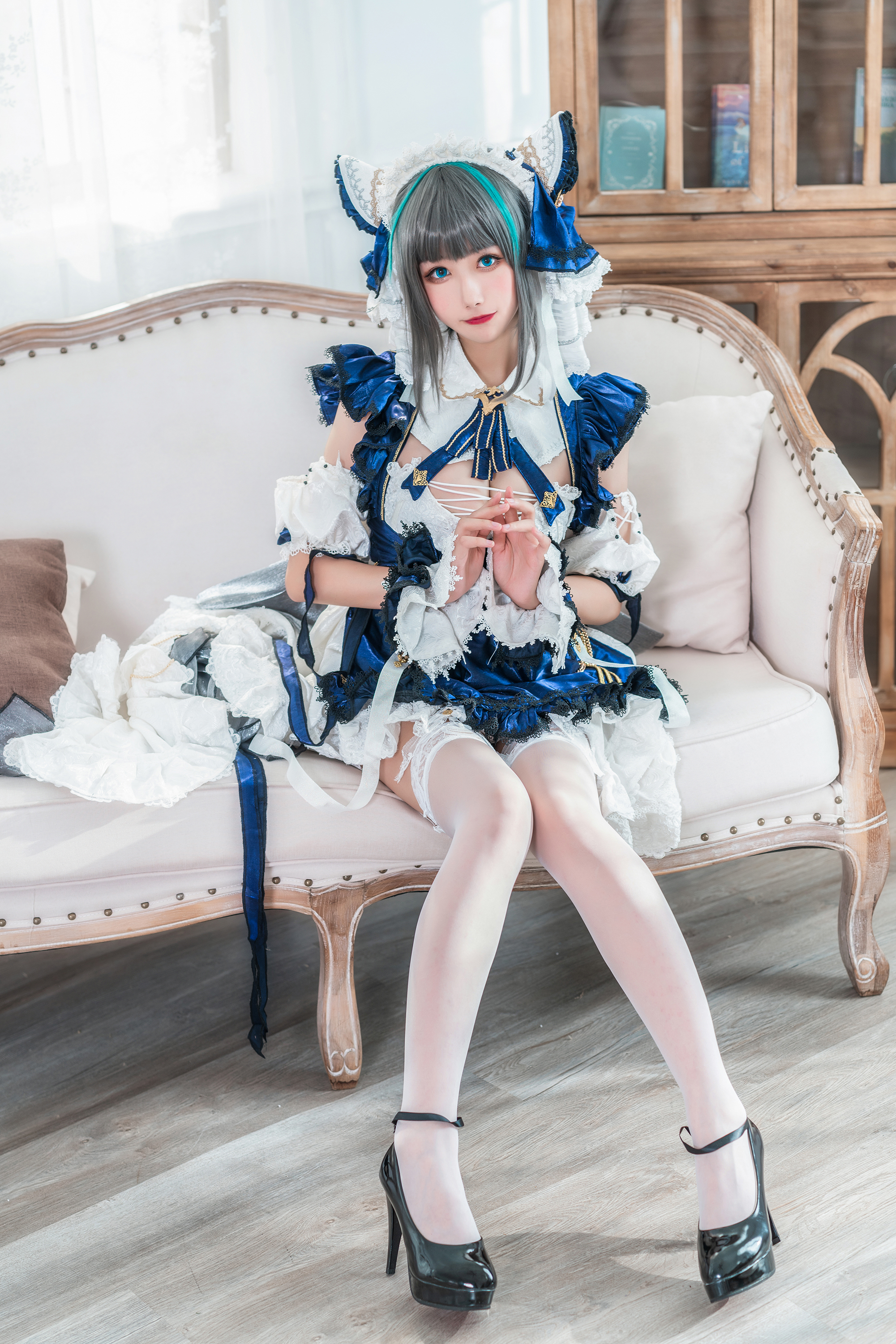图片[6]-Momoko葵葵 NO.017 – 柴郡 [25P81M]-六色网