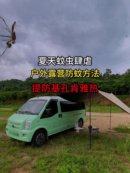 夏天蚊虫肆虐,户外露营游玩一定要防蚊!佛山爆发基孔肯雅热疫情