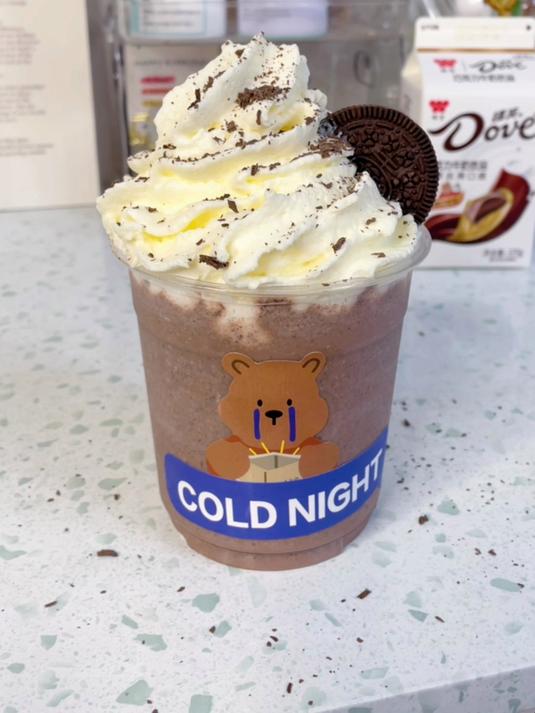 Drink奥利奥巧克力冰沙!这杯简直无敌了!