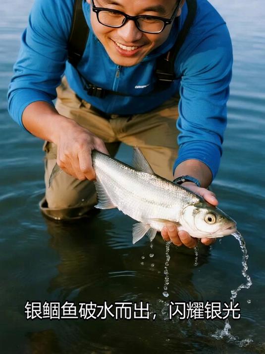 江河缓流区钓银鲴鱼轻腥拉饵小钩细线高频抛投
