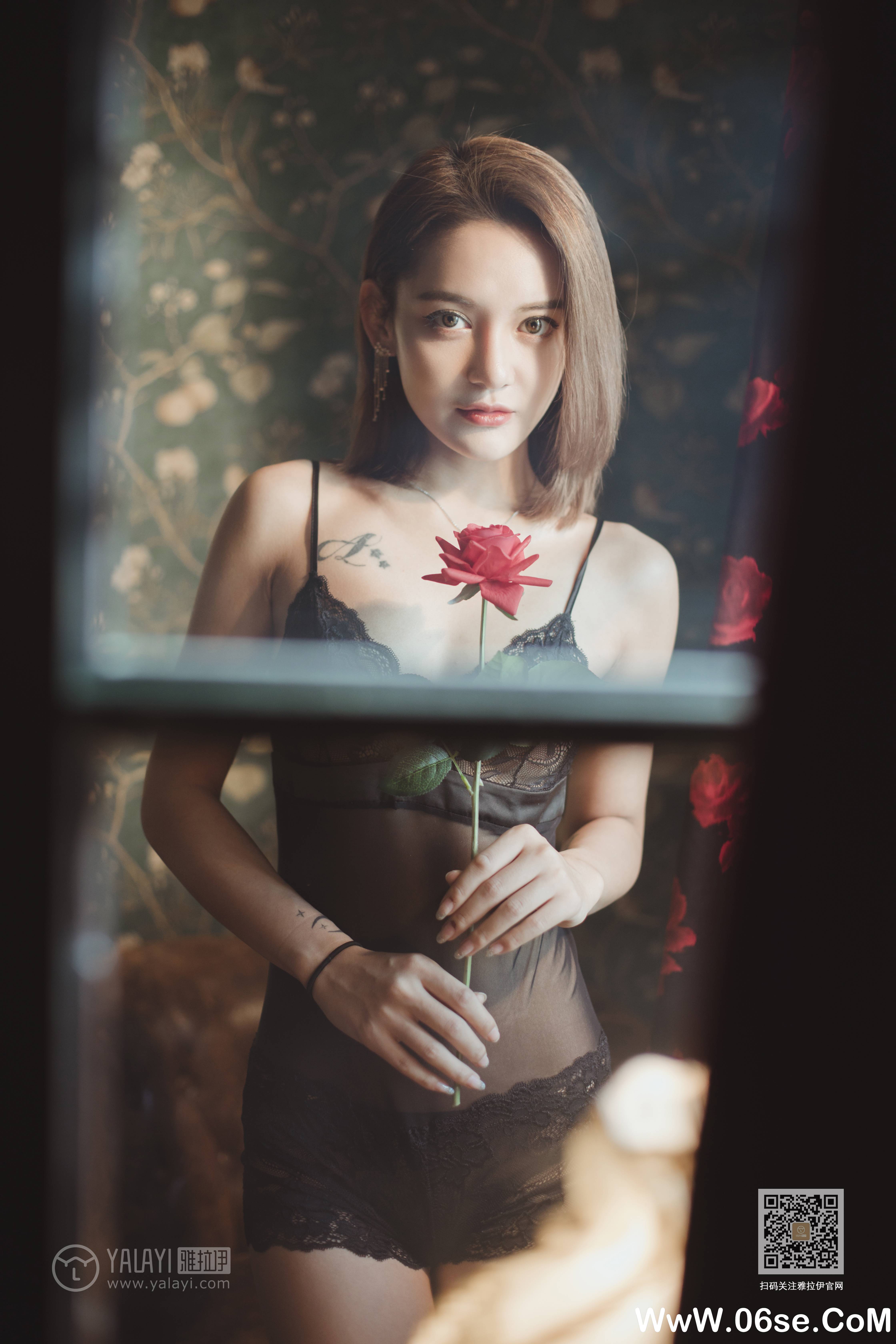 图片[13]-[YALAYI雅拉伊] 2020.01.13 NO.519 刘子炀《绿里蔷薇》[46P+1P743M]-六色网