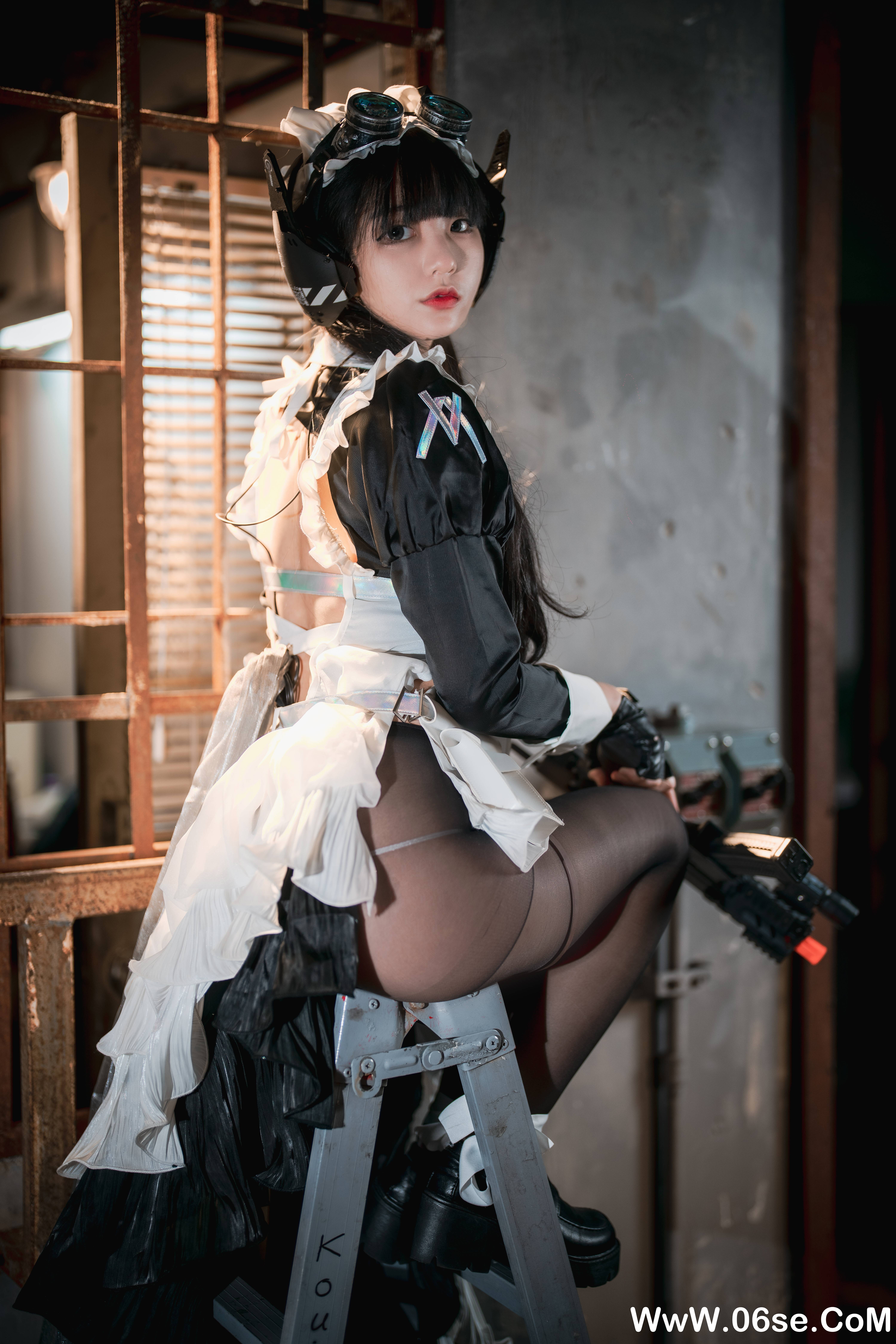 图片[61]-DJAWA — NO.160 Combat Maid Mansion [121P2.8G]-六色网