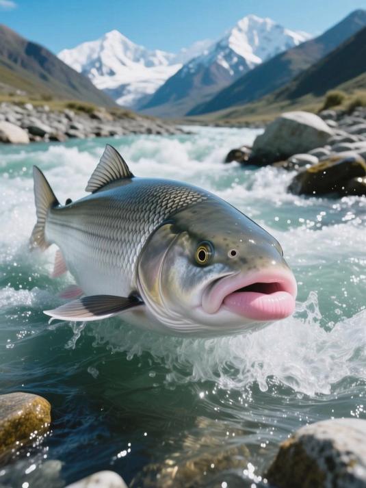 高原发现厚唇裸重唇鱼，水中游动独特，挑战极限环境生存