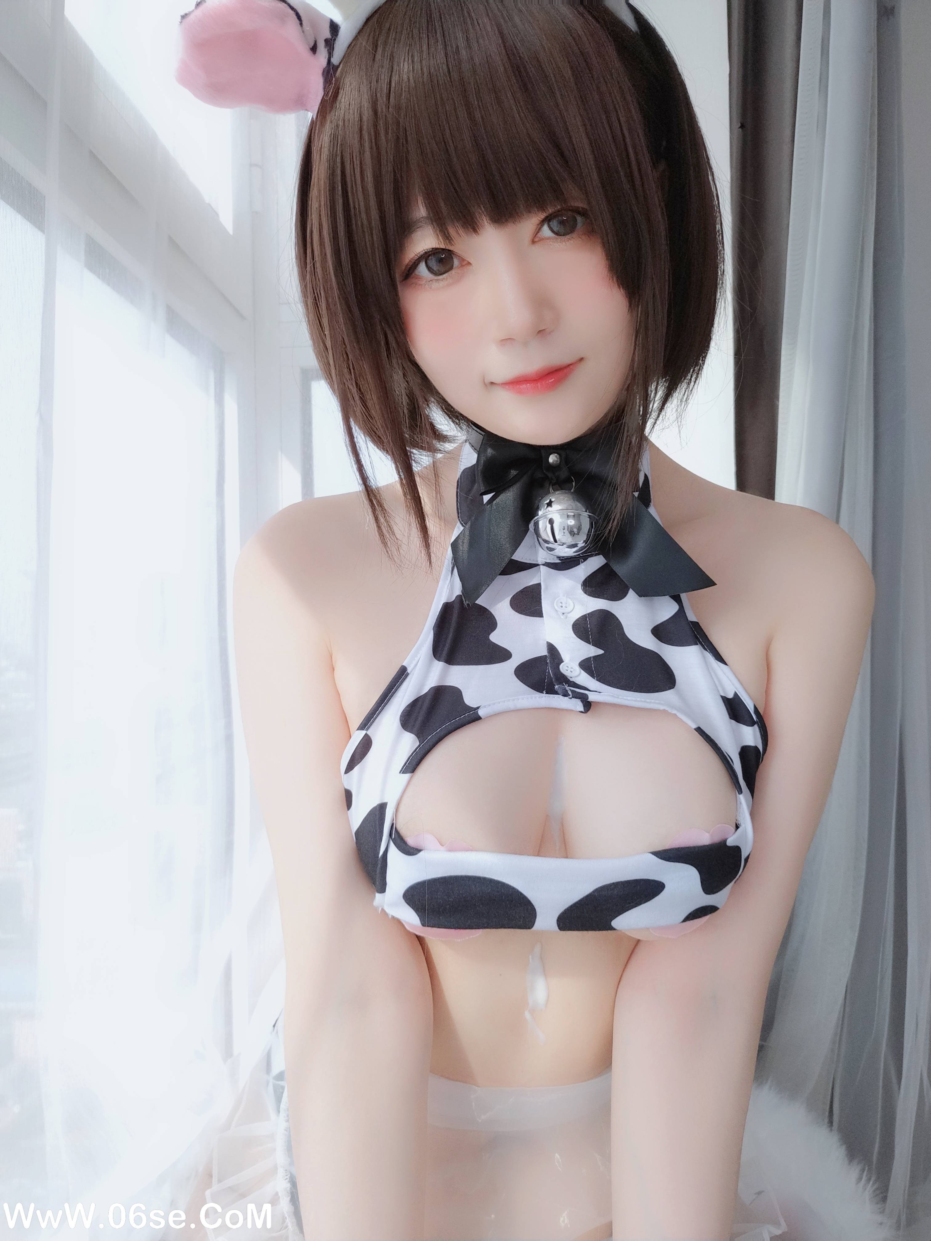 图片[86]-Coser小姐姐白银 NO.021 – 可爱奶牛[100P+3V544M]-六色网