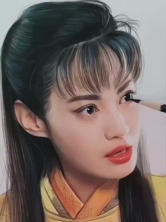 还记得她吗？童年阴影江玉燕不靠浓妆黑化，仅凭一个眼神就气场全开 #江玉燕 #杨雪 #小鱼儿