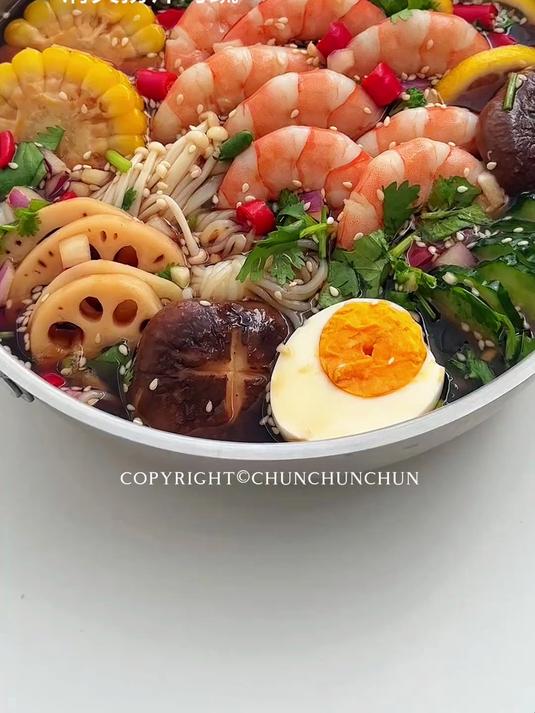 做菜我是认真的 无油捞汁蔬菜酸辣开胃低脂爽口好吃不胖