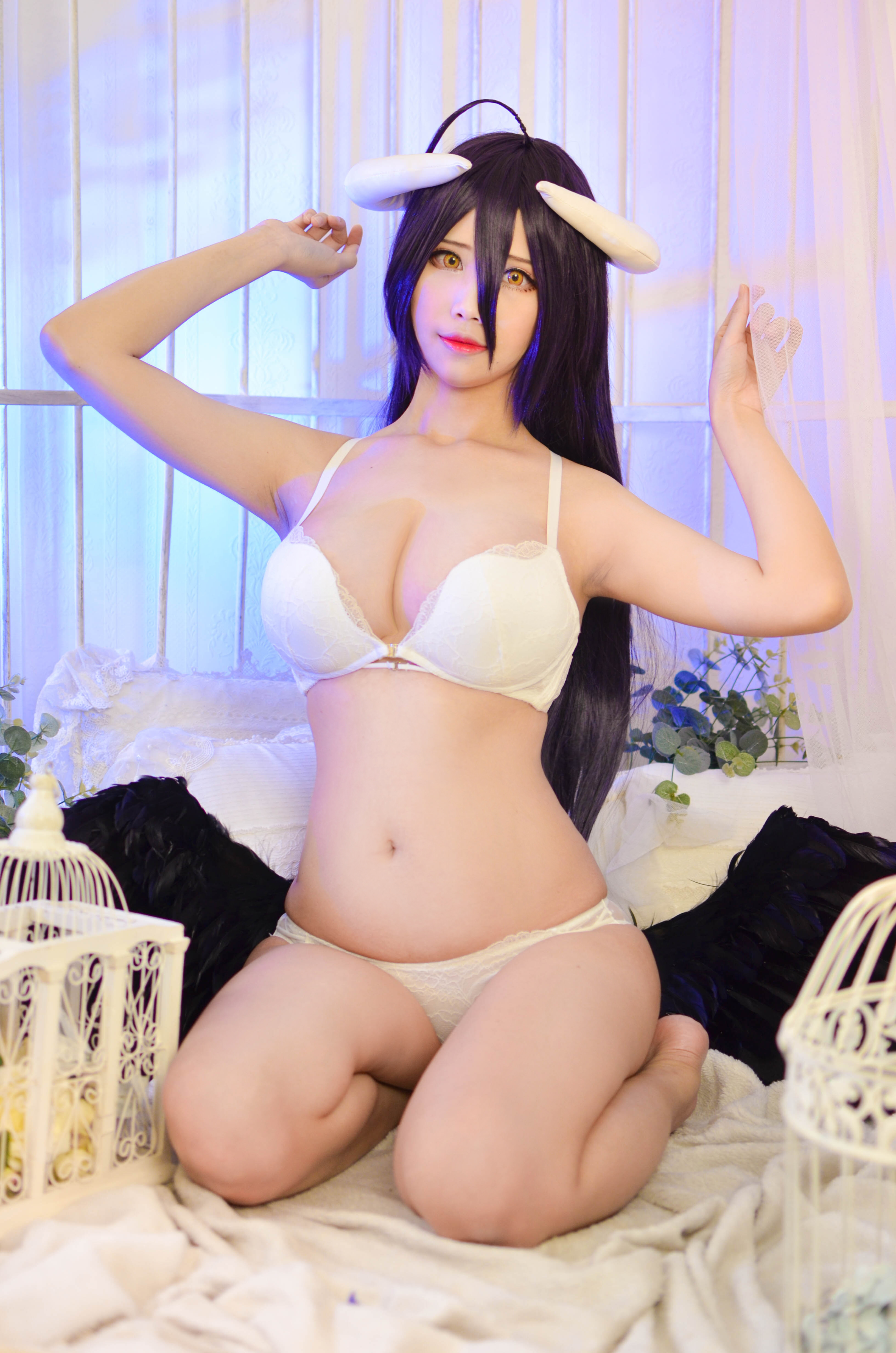 图片[2]-Coser萱-KaYa NO.083 – 《OVERLORD》アルベド Albedo[50P174M]-六色网