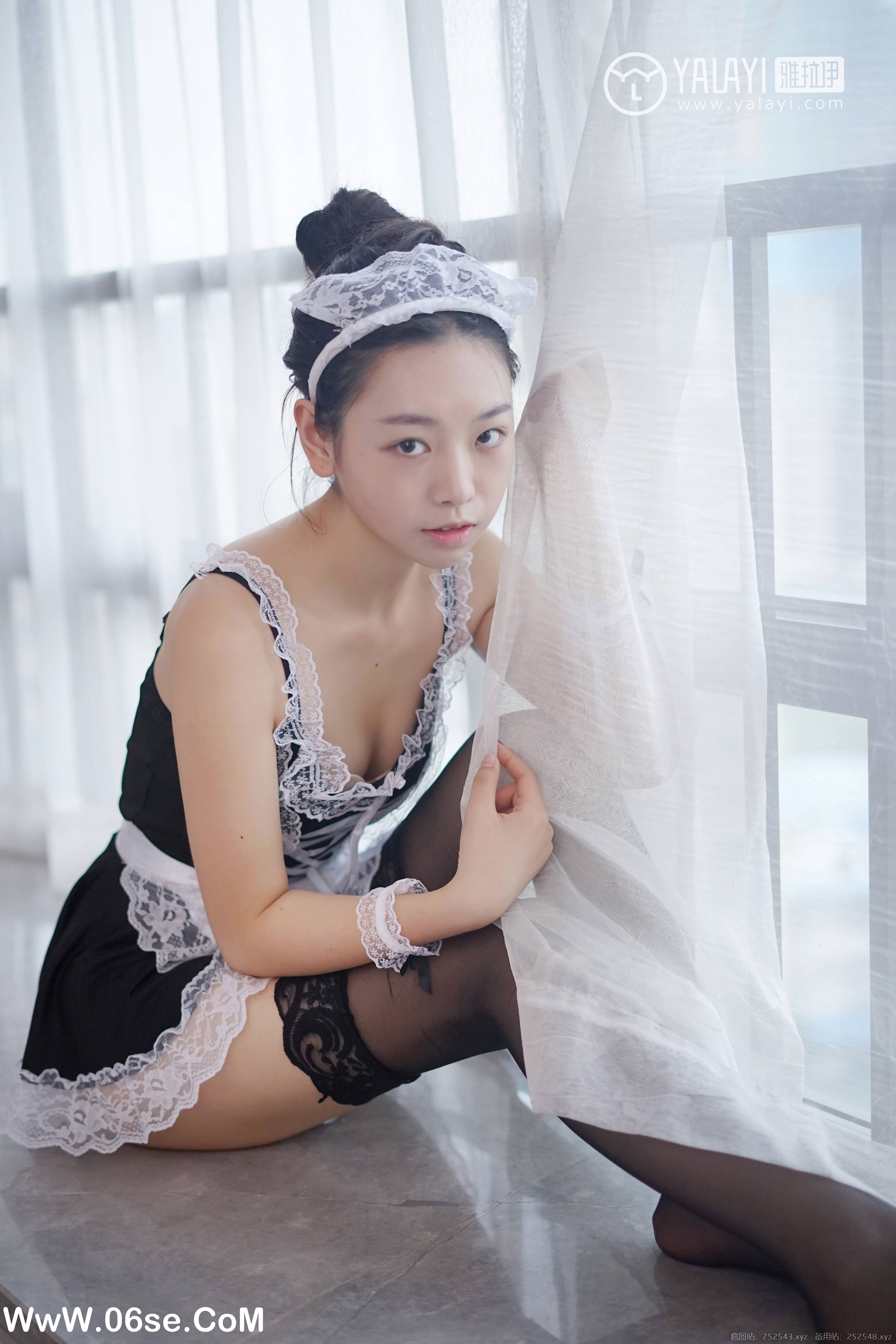 图片[4]-[YALAYI雅拉伊] NO.021 少女女仆 严冰冰-六色网