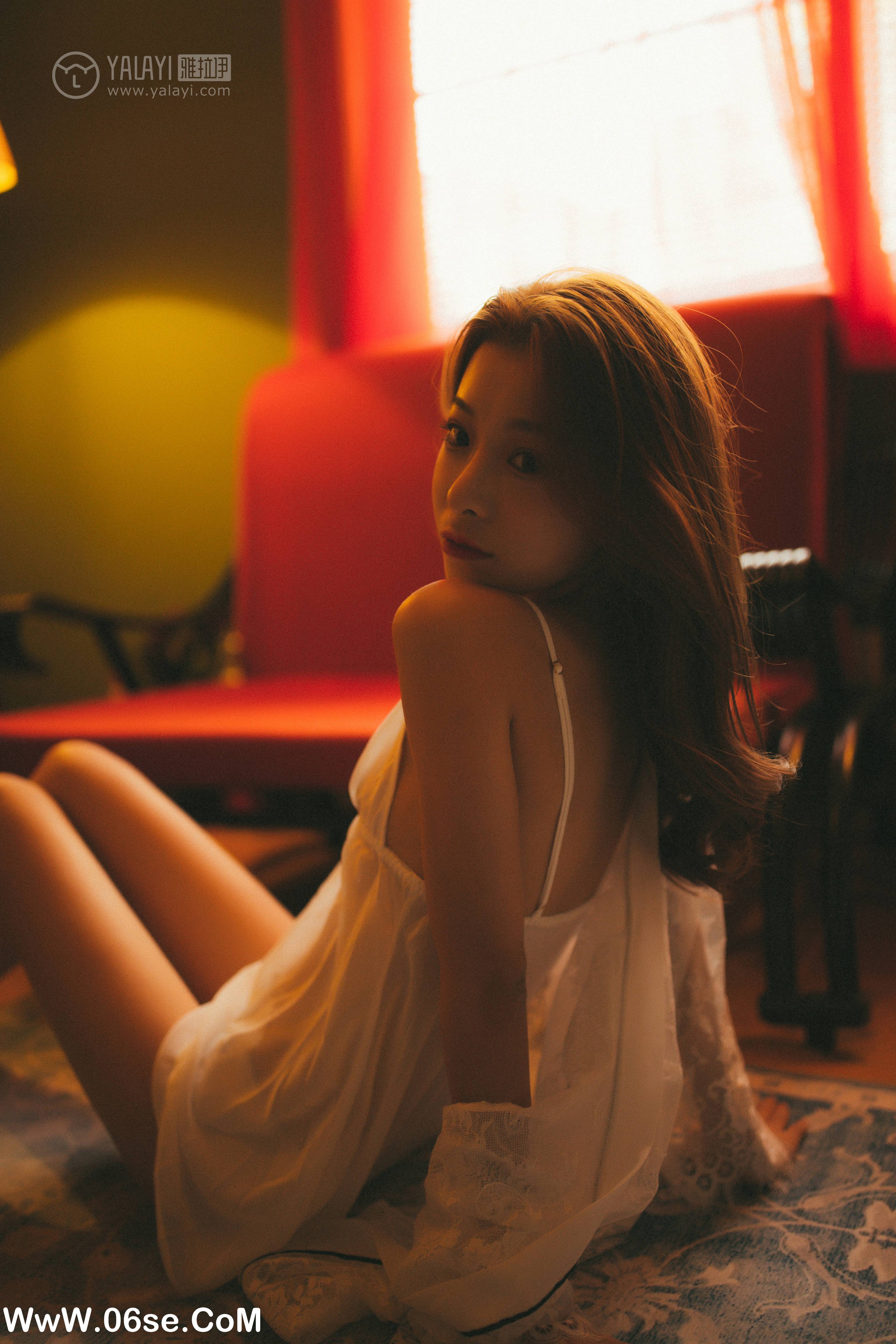 图片[39]-[YALAYI雅拉伊] NO.116 我在等你 倩微微-六色网