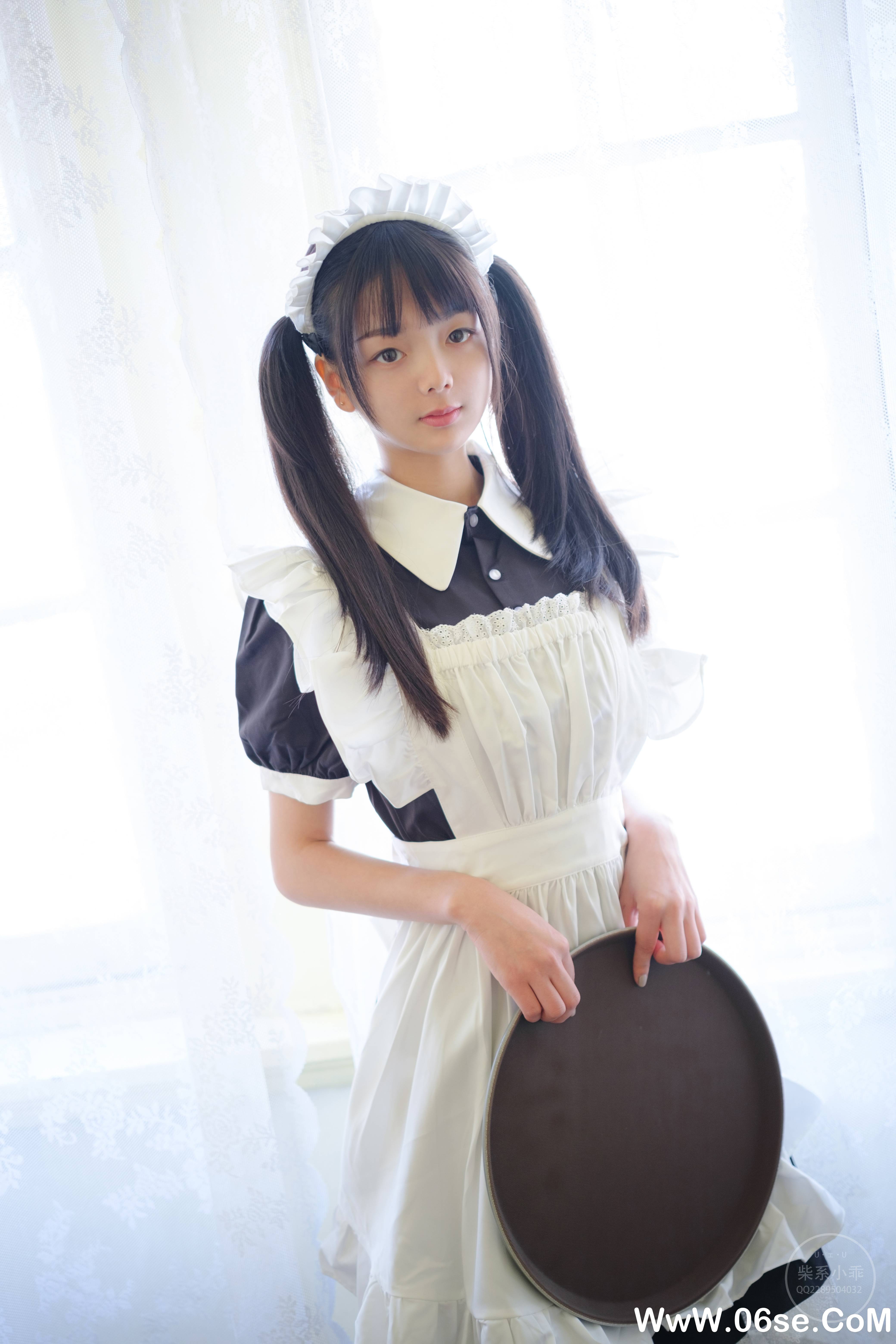 图片[16]-柴系小乖(稚乖画册) NO.004 — 夜夜白丝女仆[100P0.97G]-六色网