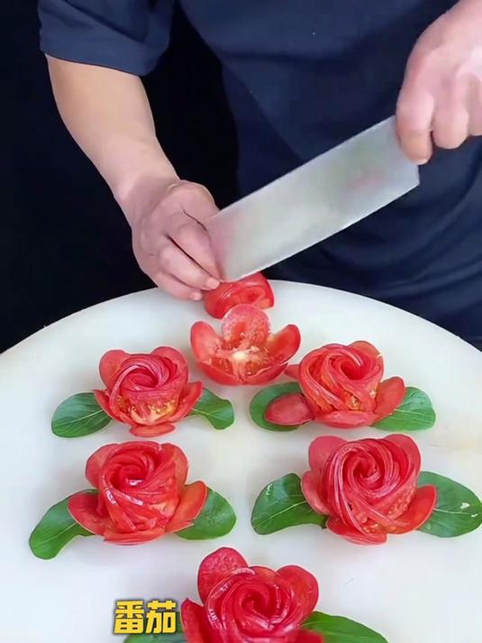 活了大半辈子才知道蔬菜这样切才正确，太好看啦每日小技巧学起来