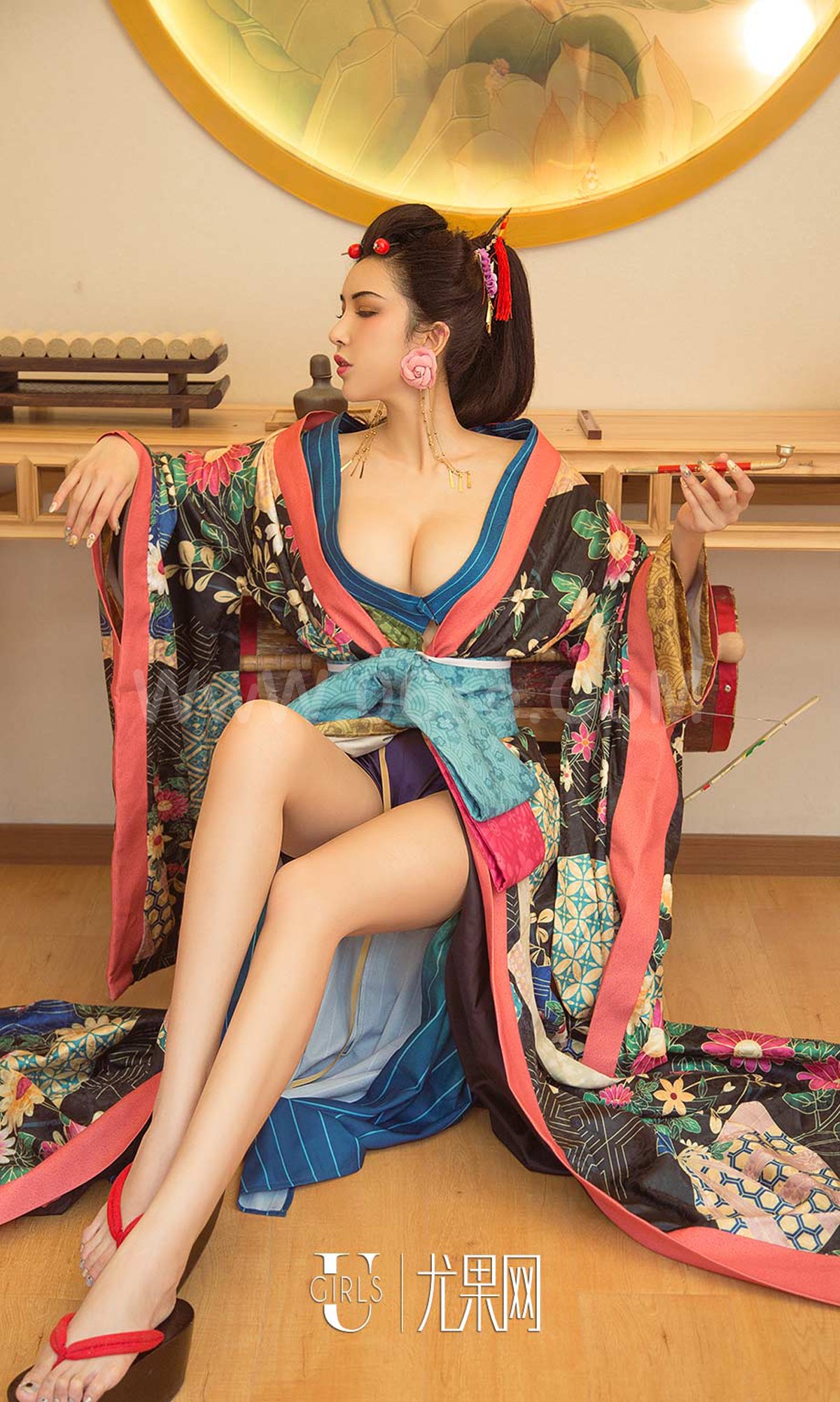 图片[15]-[Ugirls爱尤物] No.1170 Chen Guo Guo (陈果果) & Meng Shi Duo (孟十朵) & Qiu Qiu (球球)-六色网