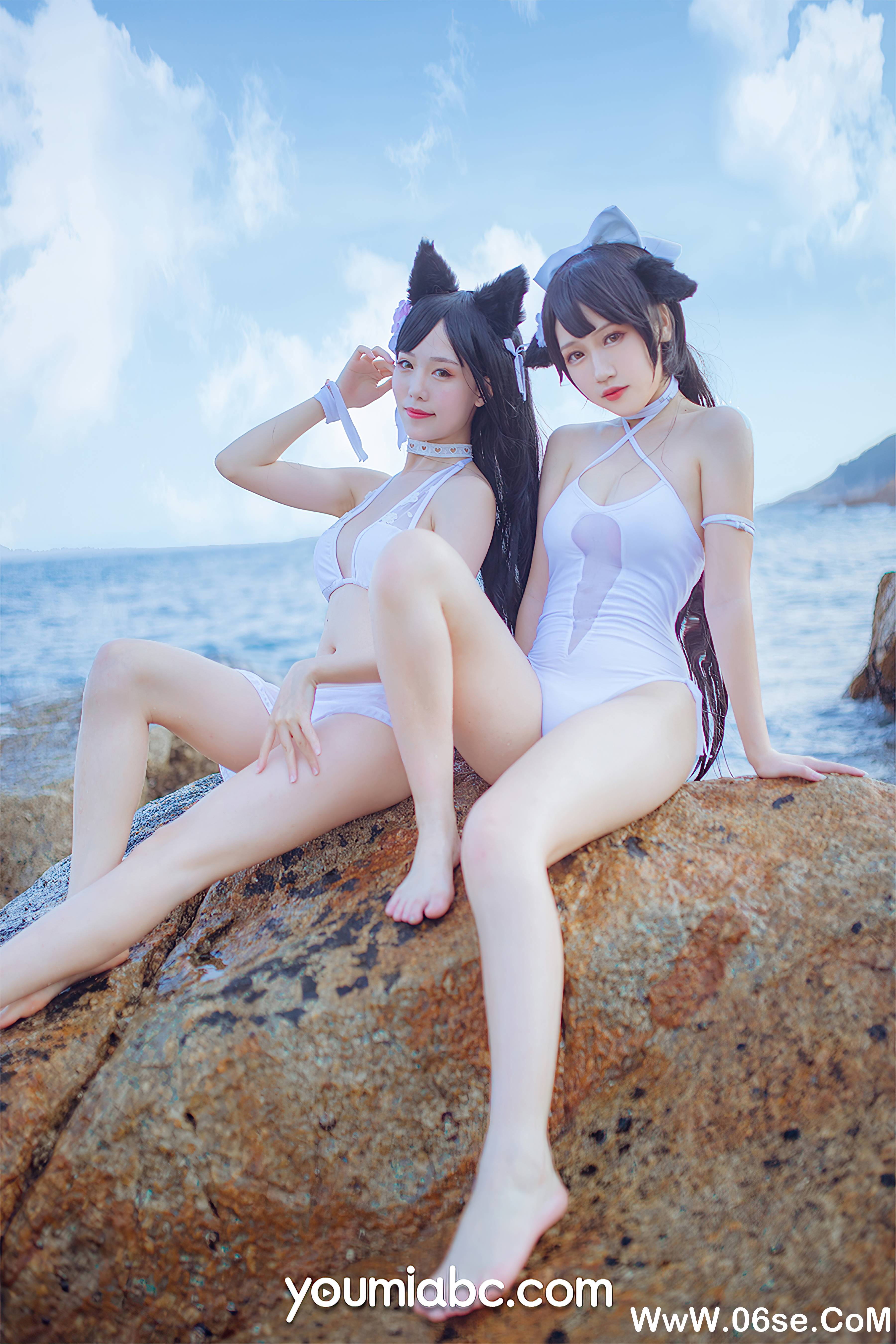 图片[2]-[YouMi尤蜜] 2021.04.01 泳装·碧蓝航线 抖娘利世[39+1P722M]-六色网