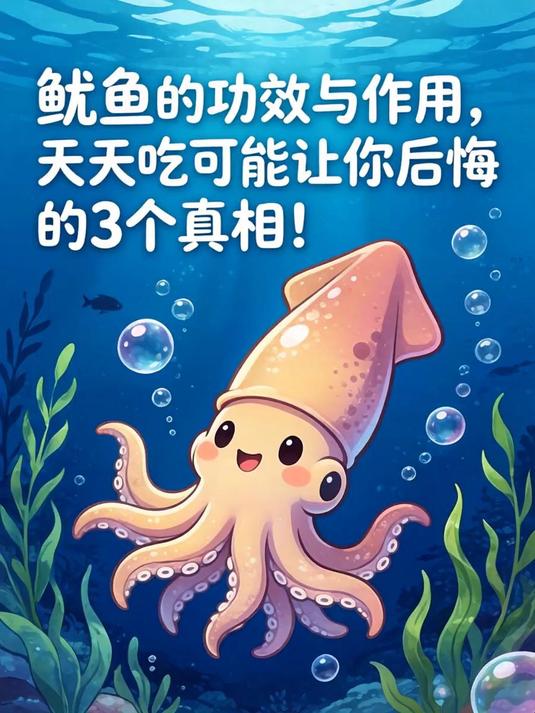 鱿鱼的功效与作用,天天吃可能让你后悔的3个真相!