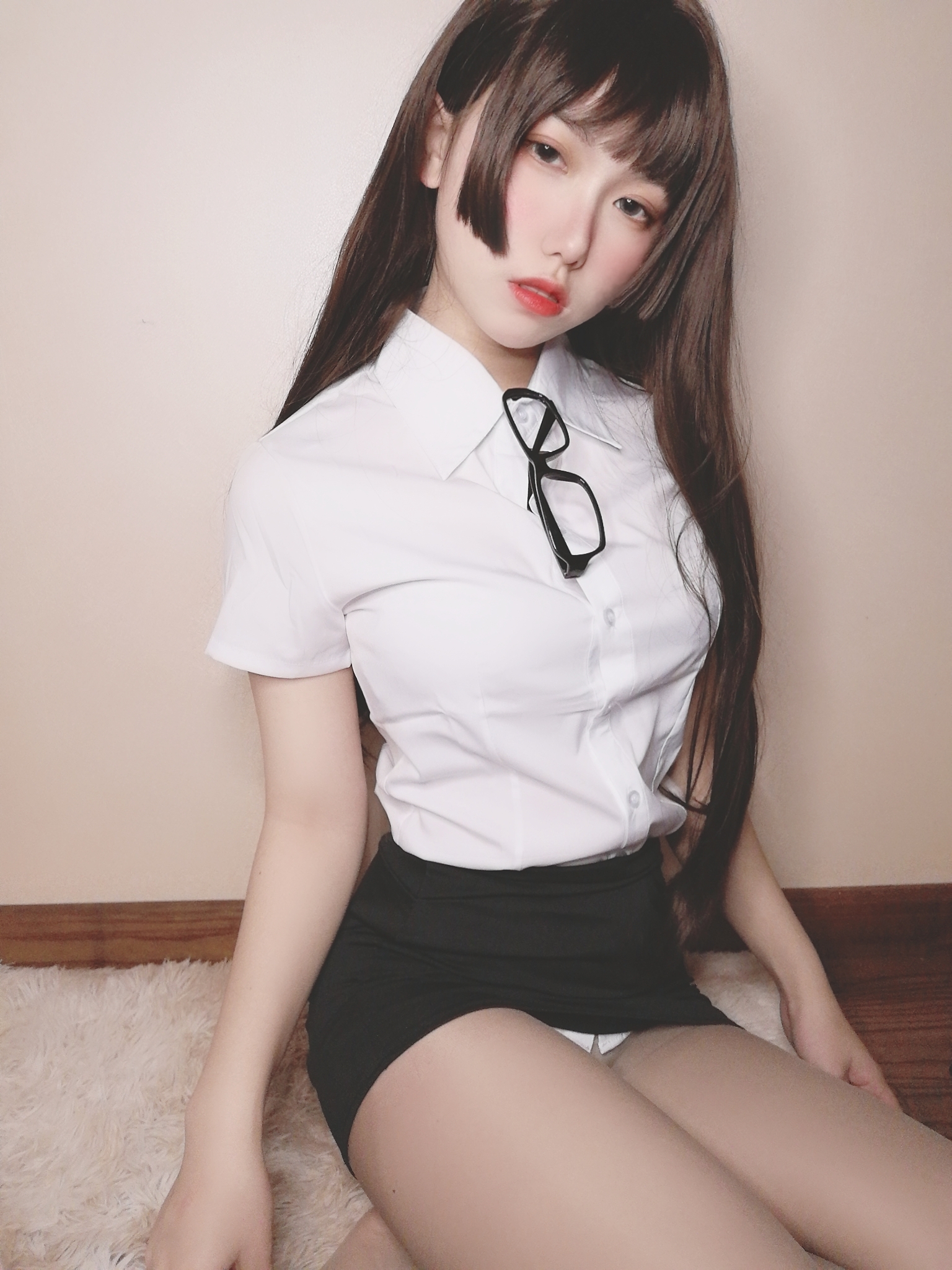 图片[12]-芋圆侑子SJ_ NO.013 – 醉酒小秘书[53P+4V93M]-六色网
