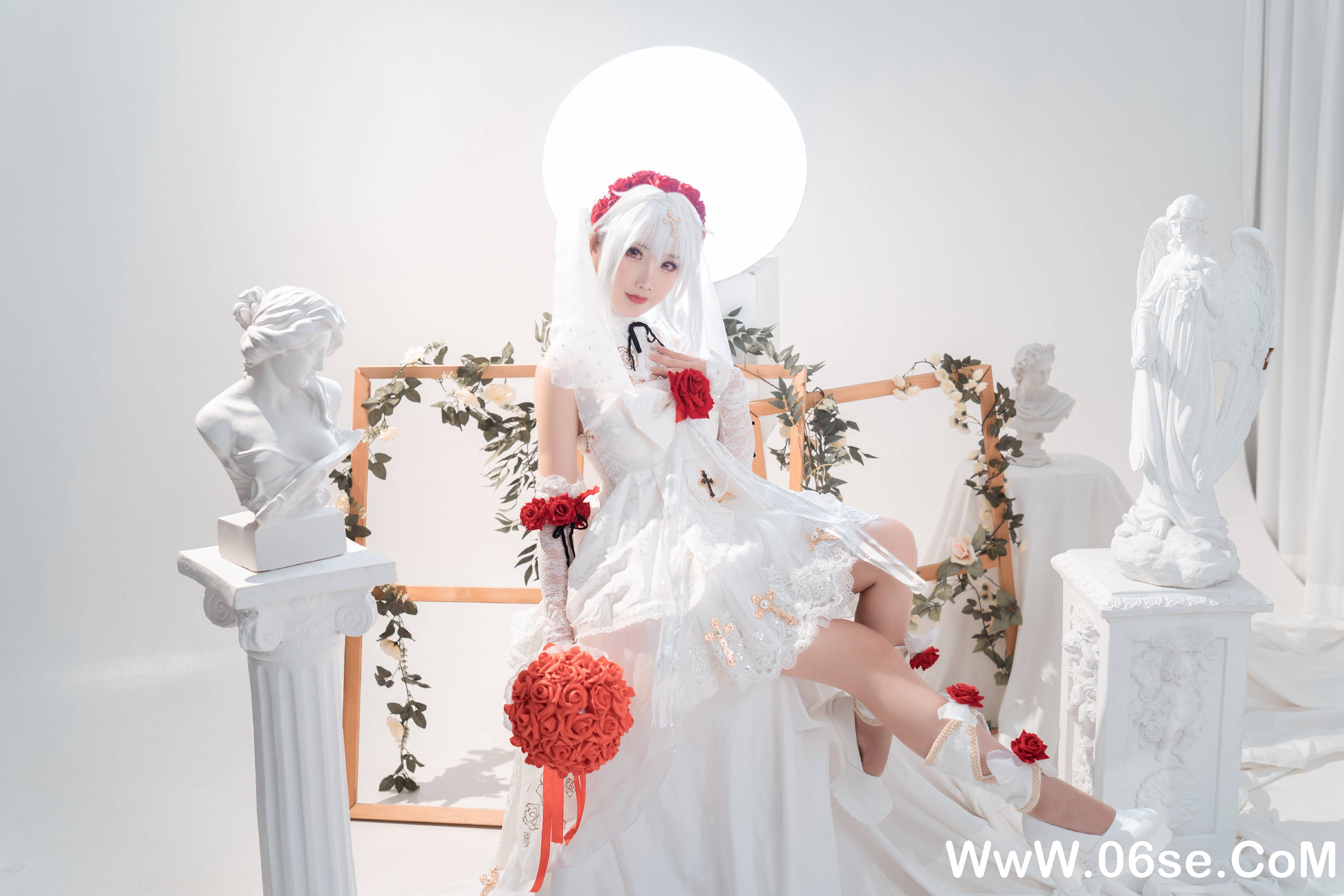 图片[11]-Coser面饼仙儿 NO.082– 德丽莎婚纱 [13P90P]-六色网