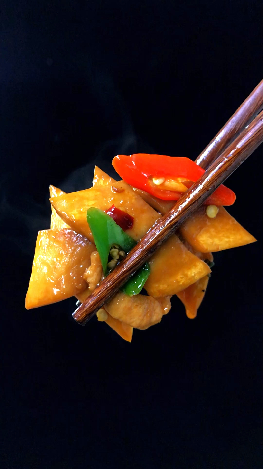 家常杏鲍菇炒肉片,不仅做法简单还非常好吃!