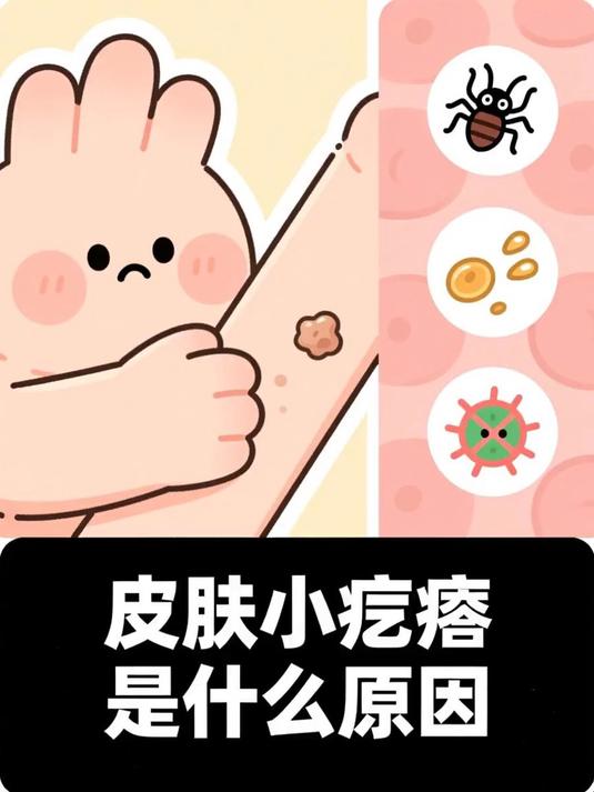 皮肤小疙瘩是什么原因 #健康扬帆季#