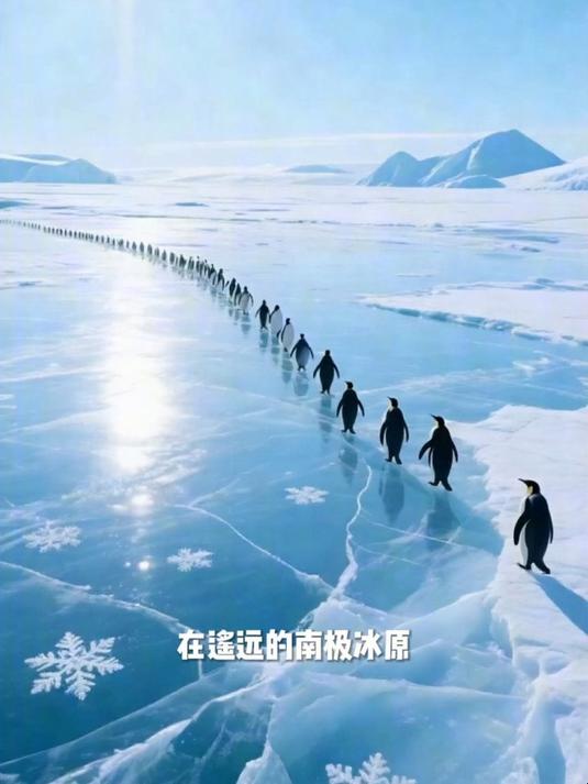 经典儿童绘本故事-《会滑冰的小企鹅》