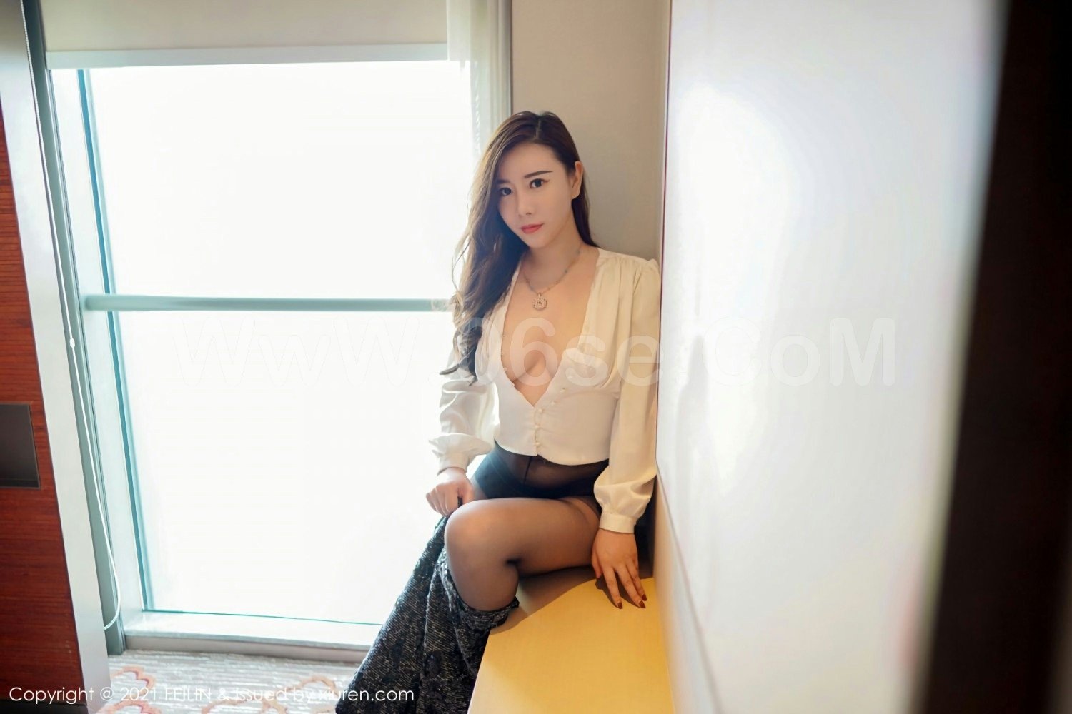 图片[24]-[FEILIN嗲囡囡] 2021.07.05 VOL.400 王婉悠Queen-六色网
