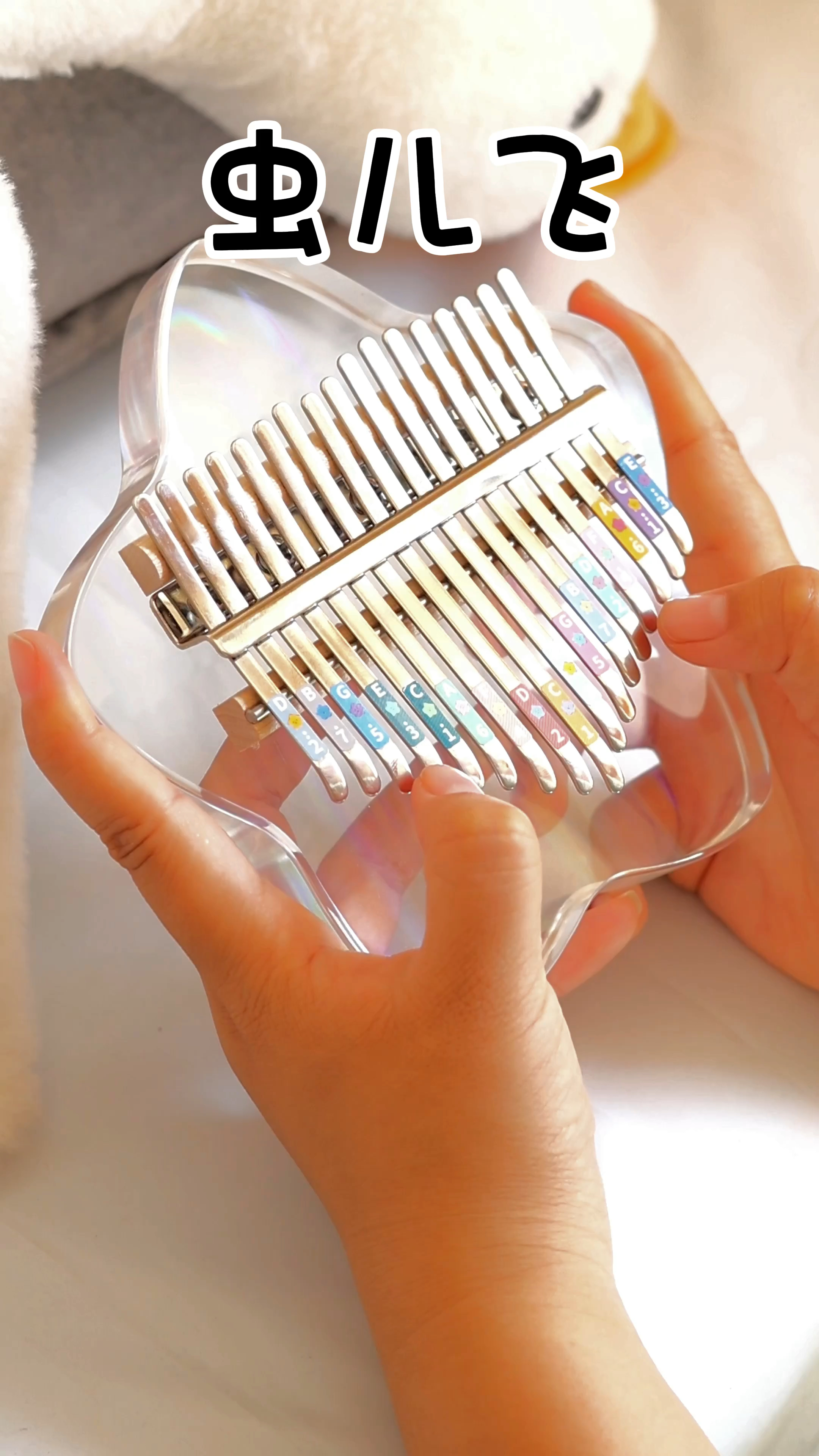 拇指琴弹奏《虫儿飞》卡林巴