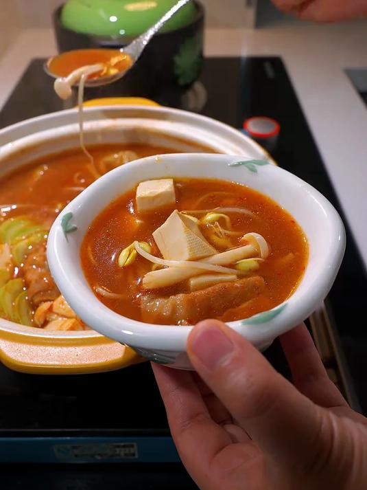 立秋之后,我都爱喝这个韩式泡菜汤