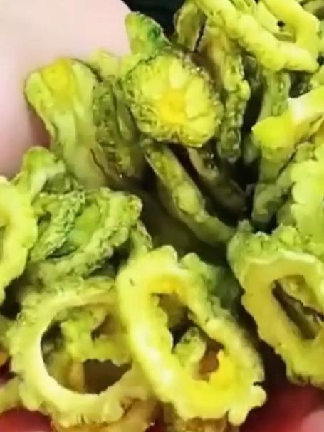 清香苦瓜脆片不苦涩,解馋不怕胖,办公休闲好搭档