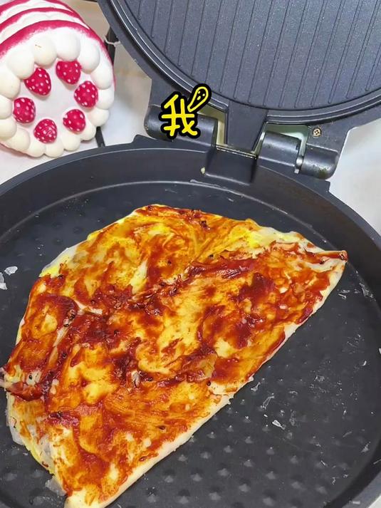 吃个便衣警察做的山东杂粮煎饼