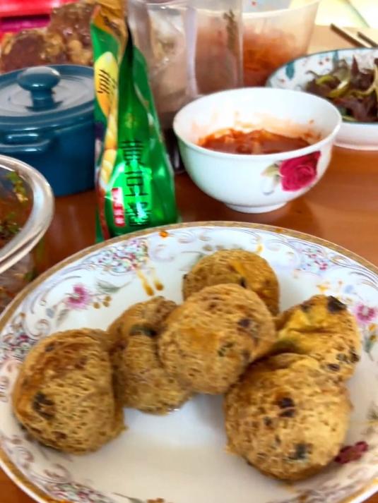 这是一道比肉都好吃的素菜,外皮酥脆,里面爆浆的豆腐圆子