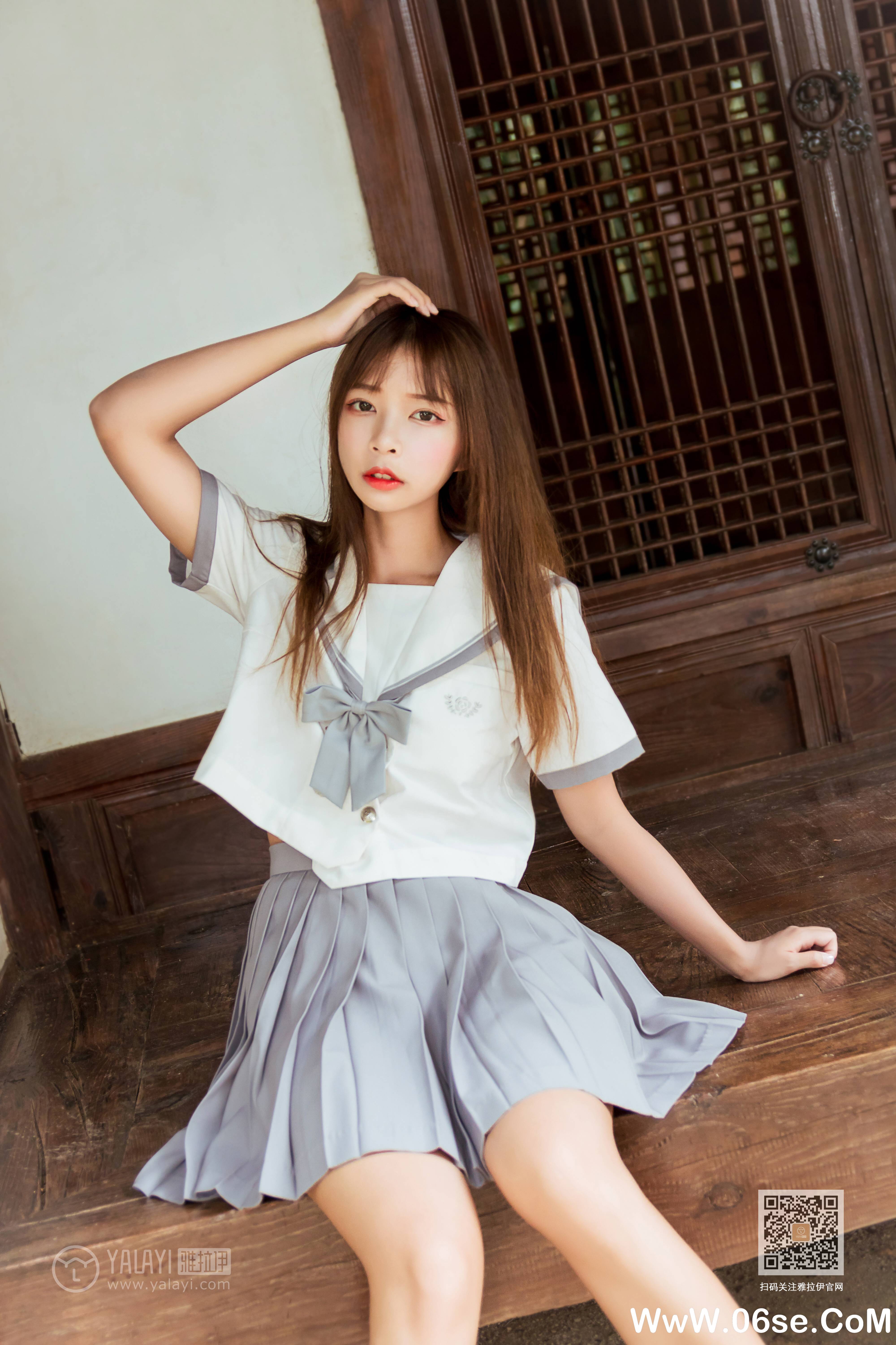 图片[25]-[YALAYI雅拉伊] 2019.11.25 NO.471 阿禾《越秀百褶裙少女》[42P+1P439M]-六色网